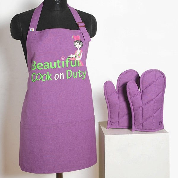 Swayam India Beautiful Cook Graffiti Apron -apg-g003 - view 3