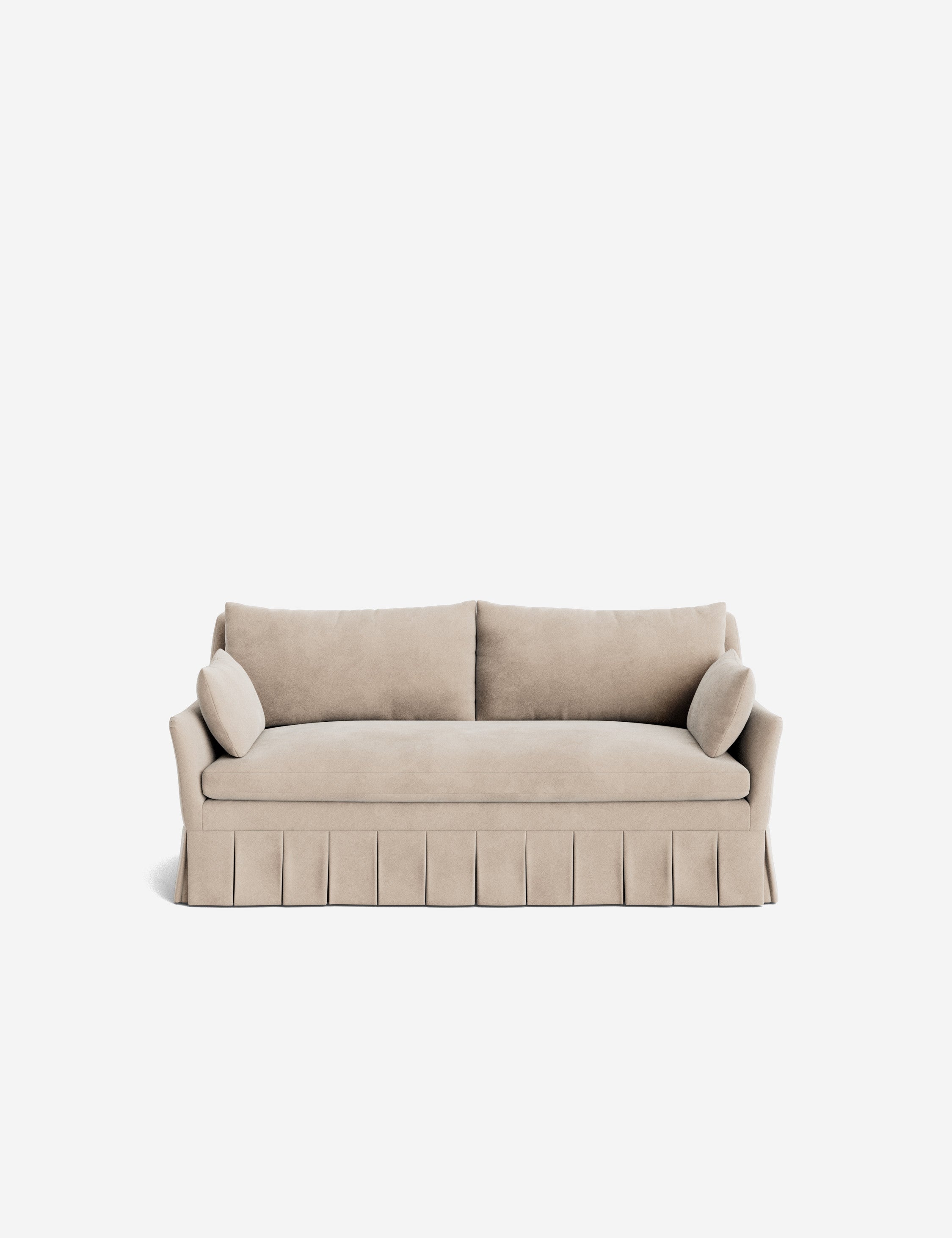 Lulu and Georgia Portola Pleated Sofa - view 91