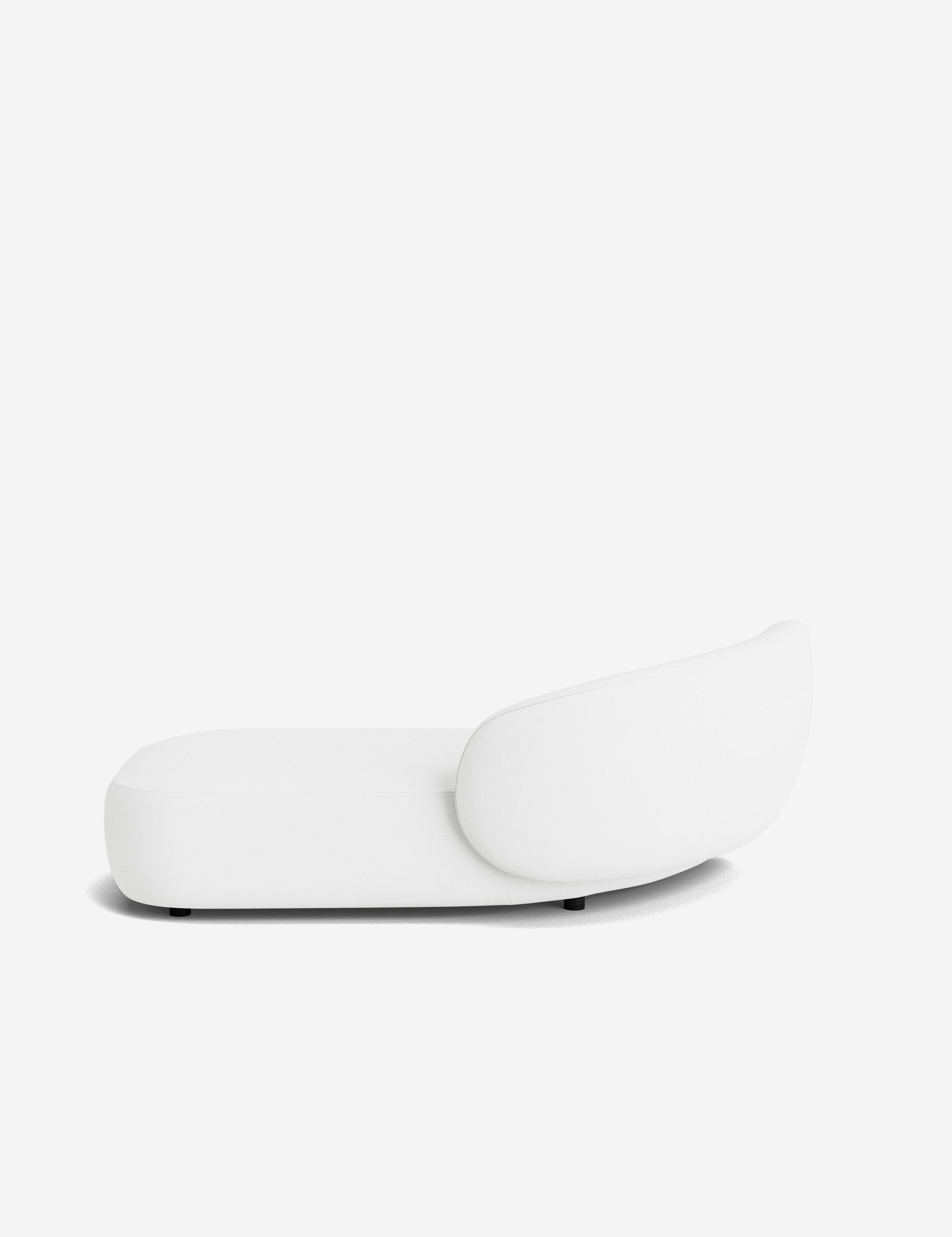 Lulu and Georgia Claret Modular Right Chaise - view 180