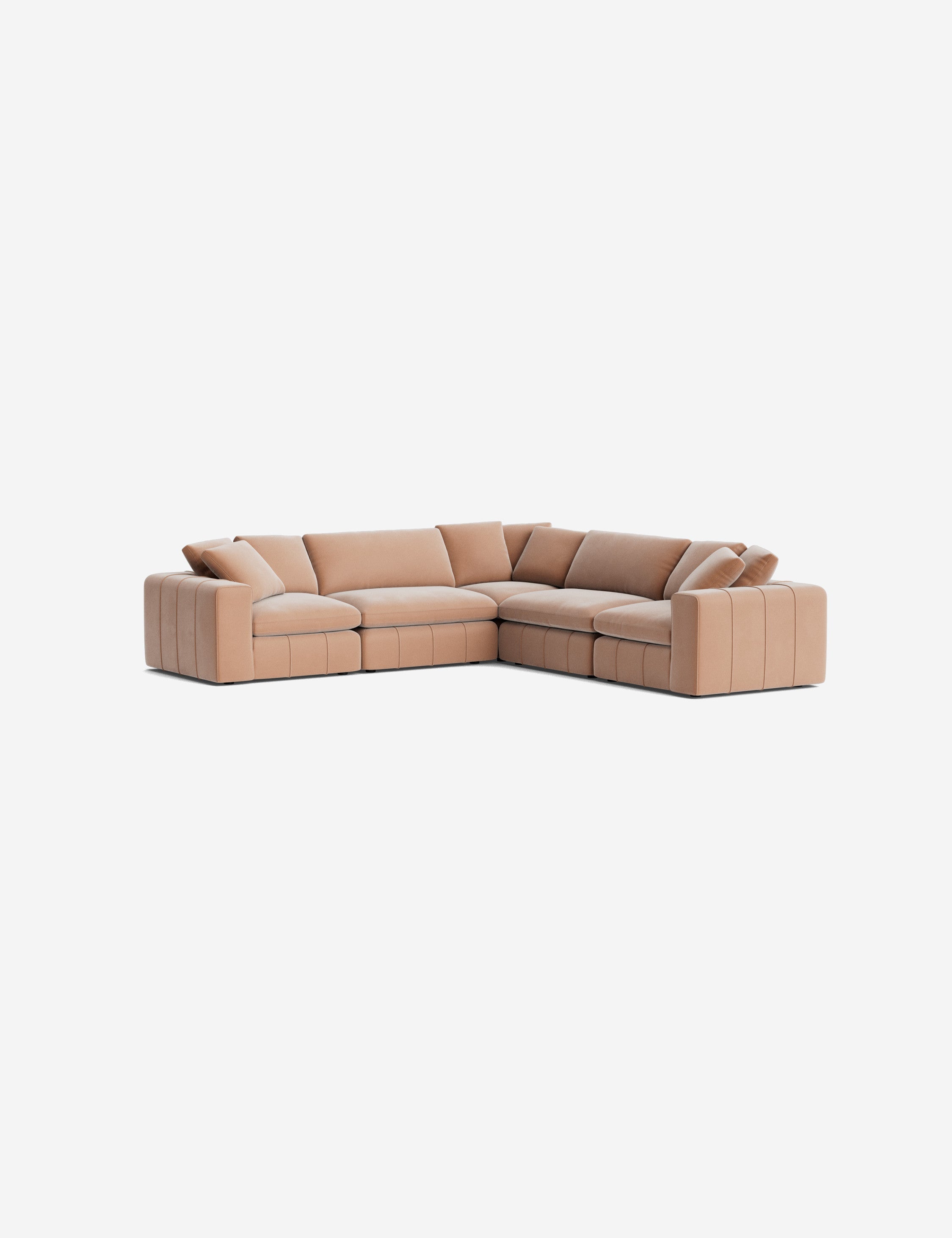 Lulu and Georgia Capella Modular Corner Sectional Sofa - view 15