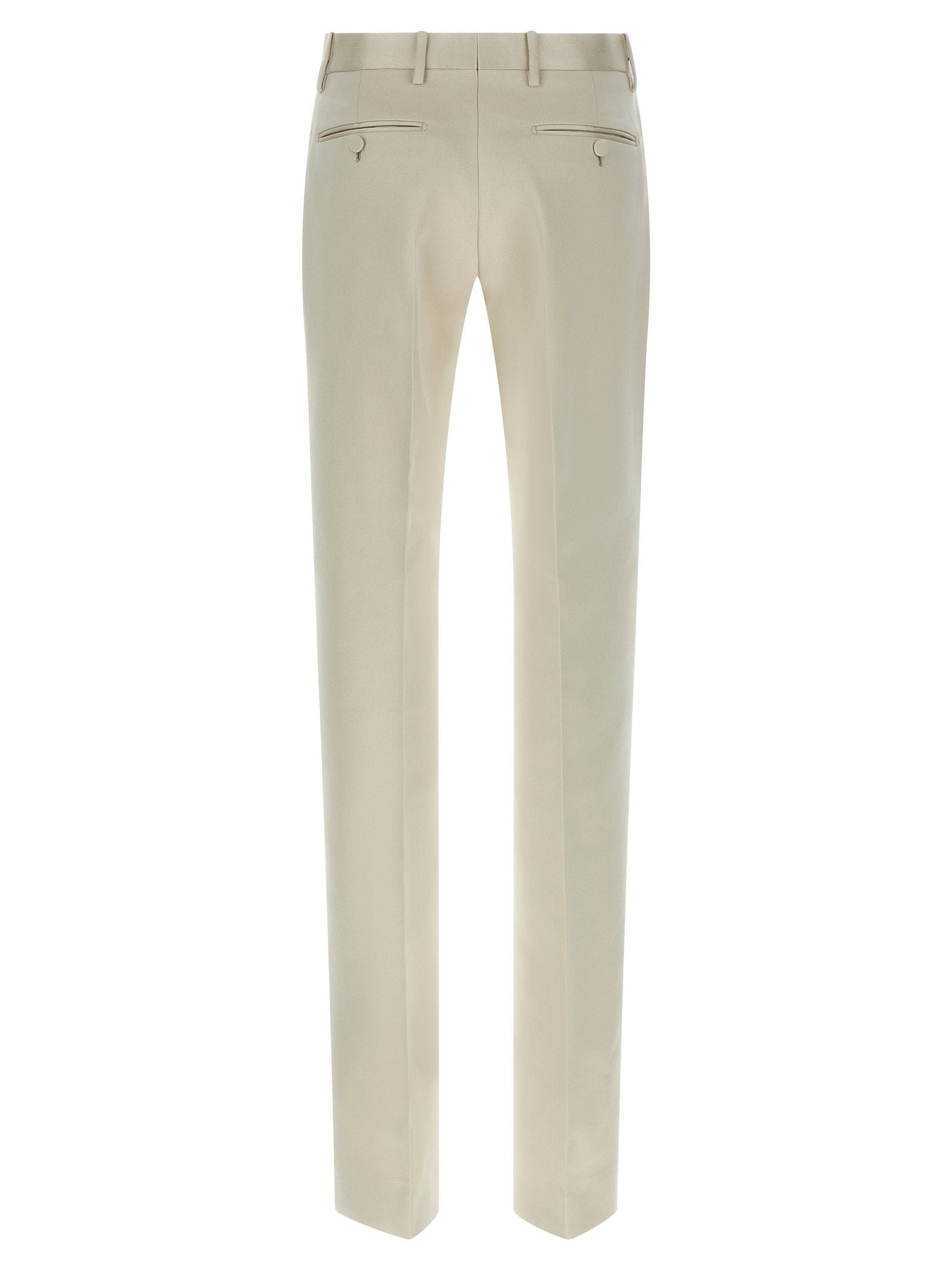 Tom Ford Duchesse Tailored Trousers – 61% cotton, 39% silk - view 2
