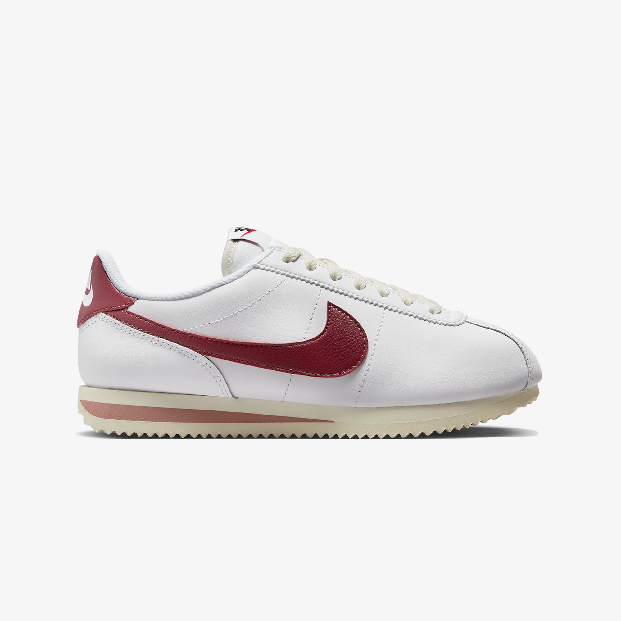 Nike | CORTEZ { WHITE/CEDAR-RED STARDUST-SAIL - view 4