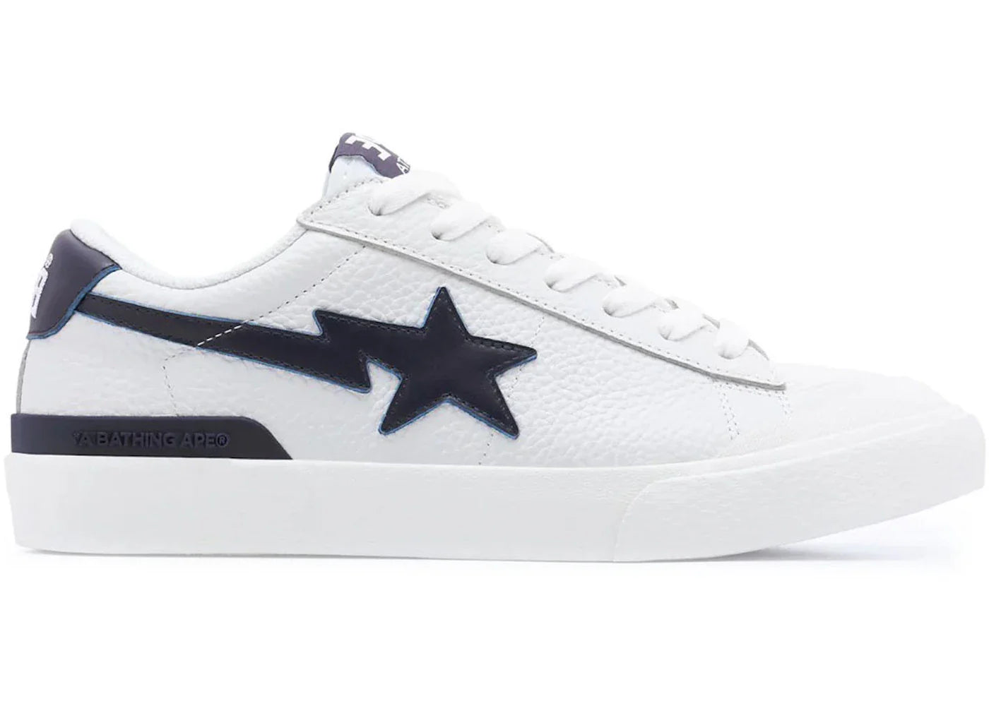BAPE A Bathing Ape Mad Sta White Navy