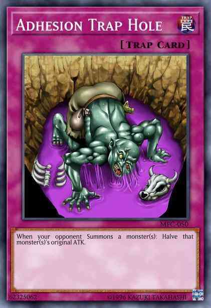 Yu-Gi-Oh! Adhesion Trap Hole - DR1-EN105 - Common - Unlimited