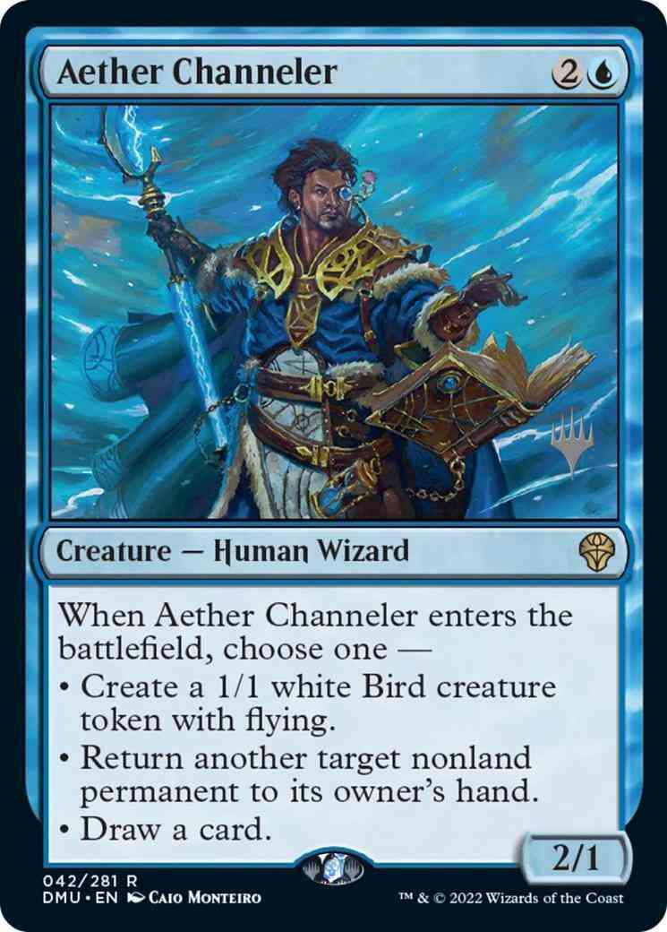 Aether channeler 42p – Magic Aether Channeler [42p] [Promo Pack] [Dominaria United: Promos] [Non-Foil]