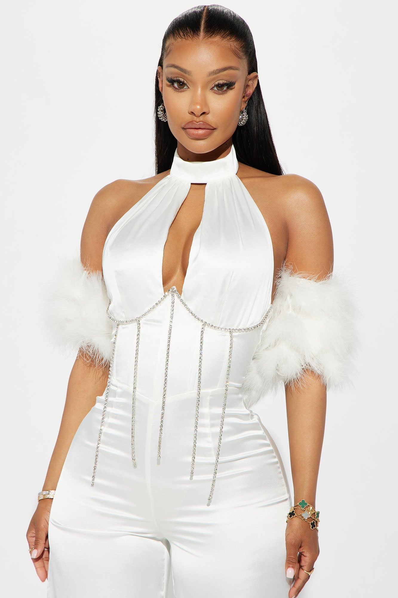 BlackTree The Wind Satin Jumpsuit - view 2