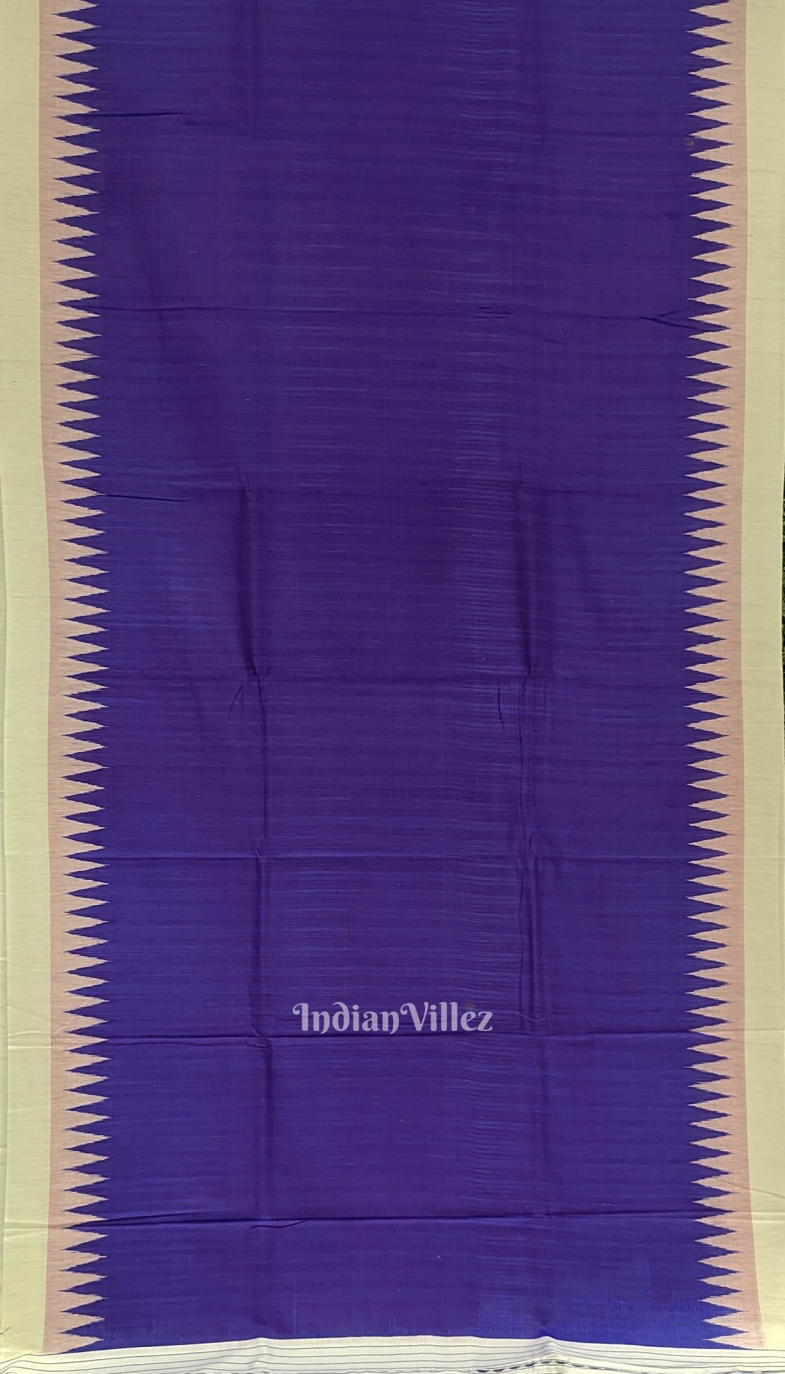 IndianVillèz Blue White Gopalpur Tussar Saree - view 3
