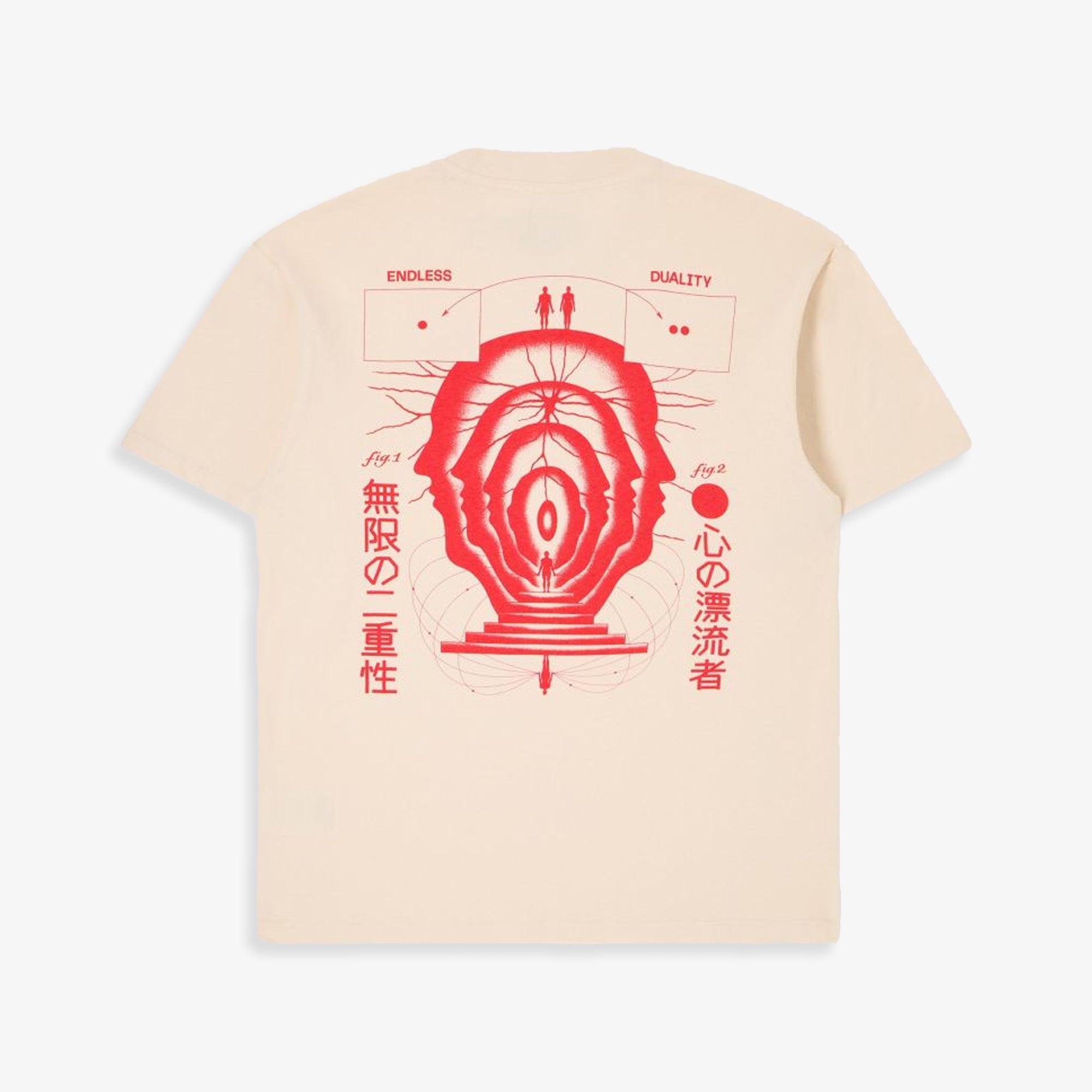Edwin | Mind Drifter T-shirt { Whitecap Gray - view 2