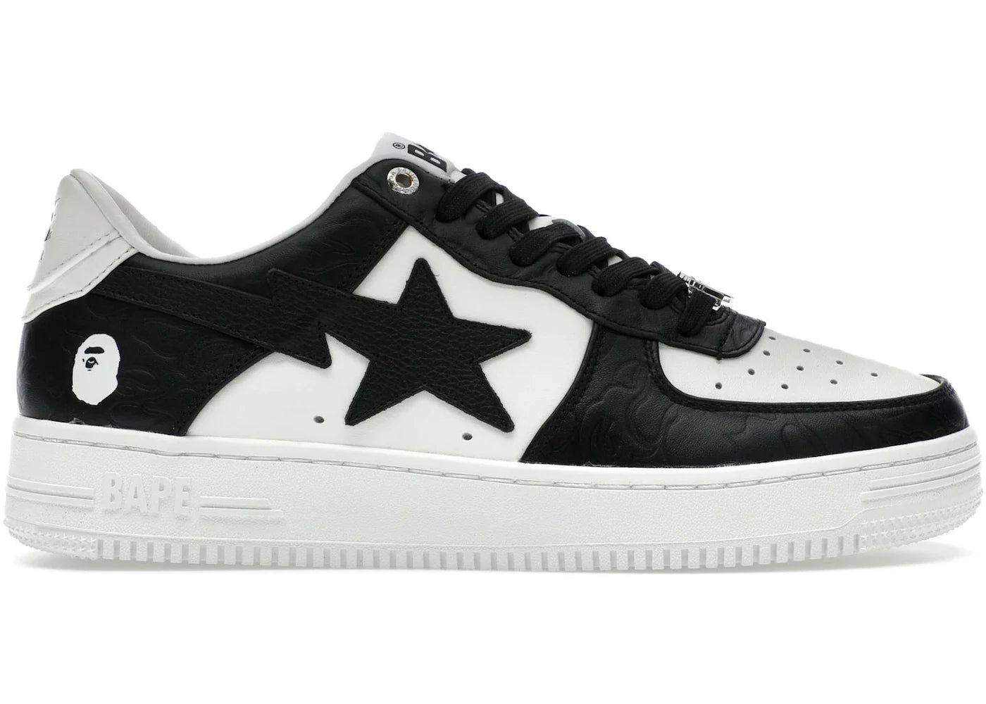 Sta 4 linecamo – A Bathing Ape Bape Sta #4 Linecamo White Black