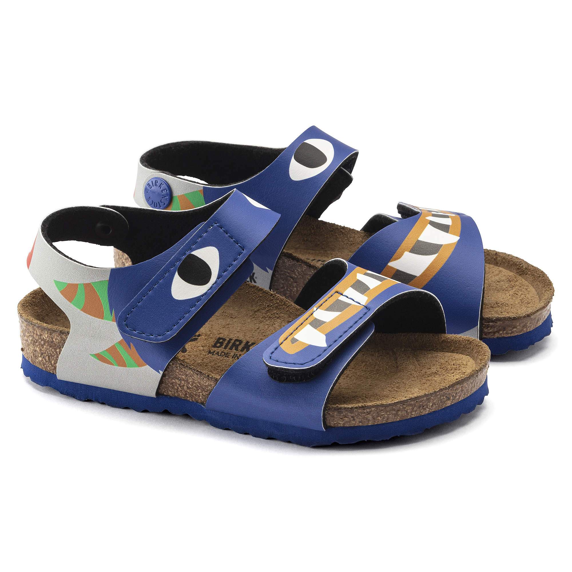 Birkenstock Palu Kids Birko-Flor – Multi Multi/Monster Ultra Blue