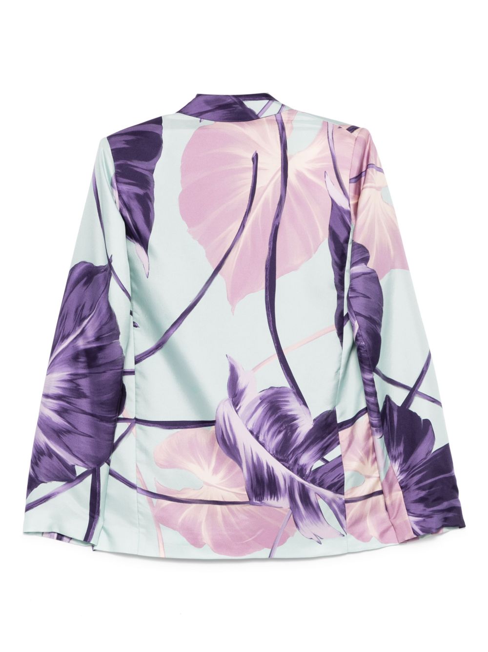 F.R.S . Printed silk double-breasted jacket – Silk 100% - view 2