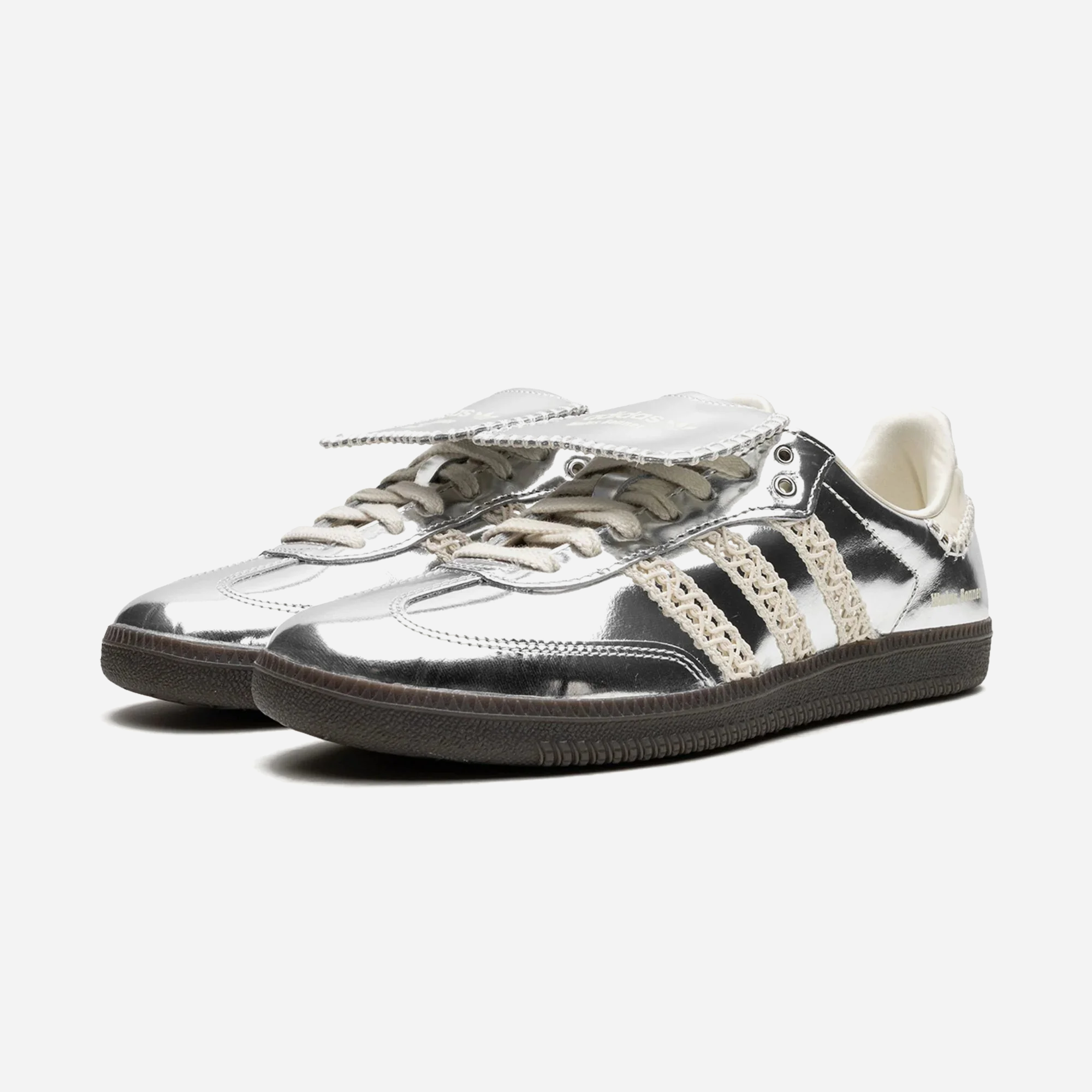 Adidas Wales Bonner x Samba Silver Metallic - view 2