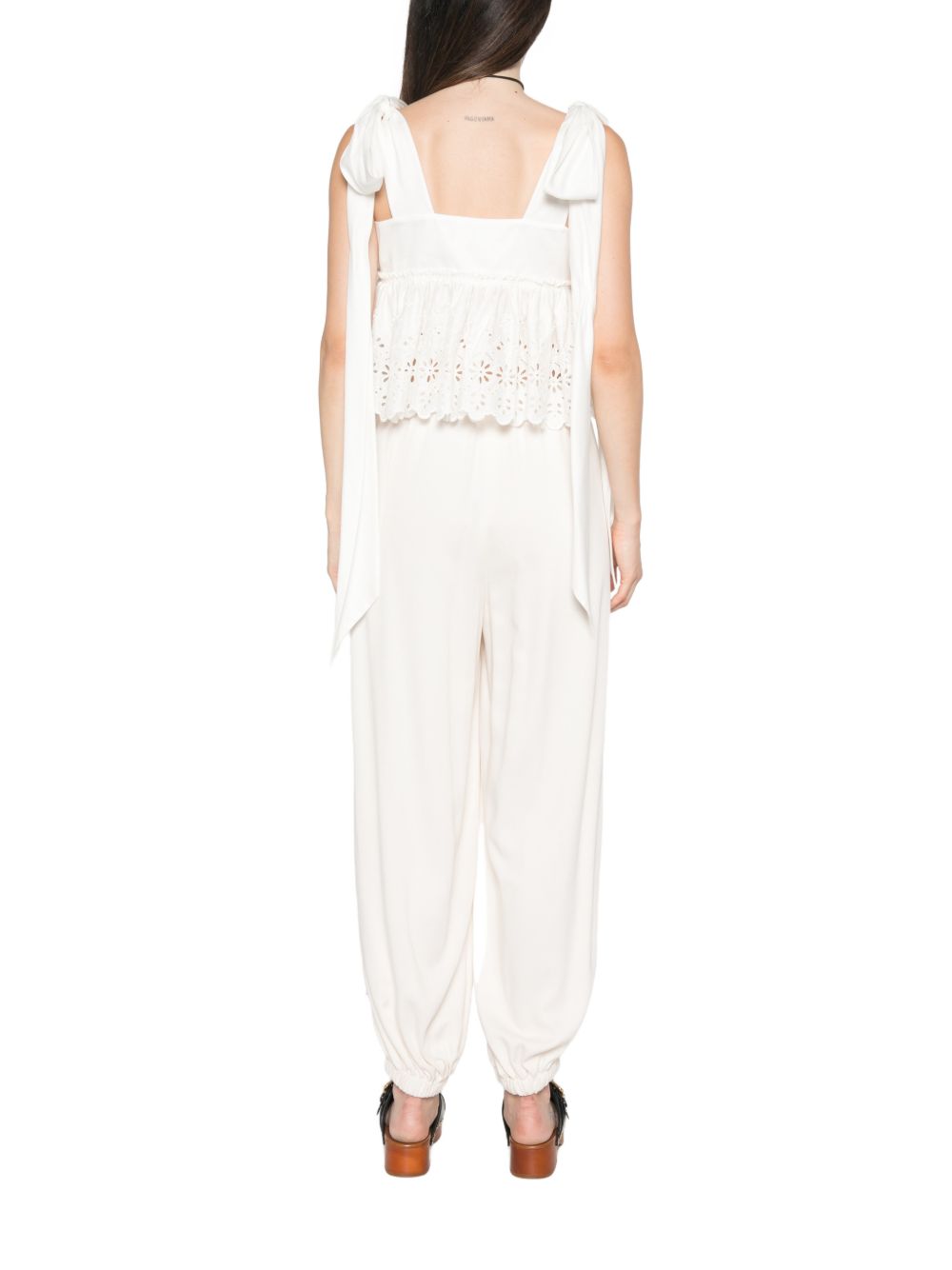 Chloé Chloè Top WHITE – Outer: Cotton 100% - view 5