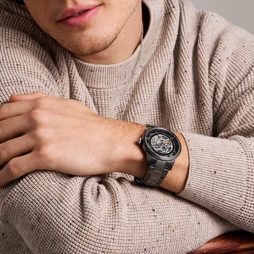 Fossil Townsman Skeleton Dial Men 44mm ME3268 - view 2