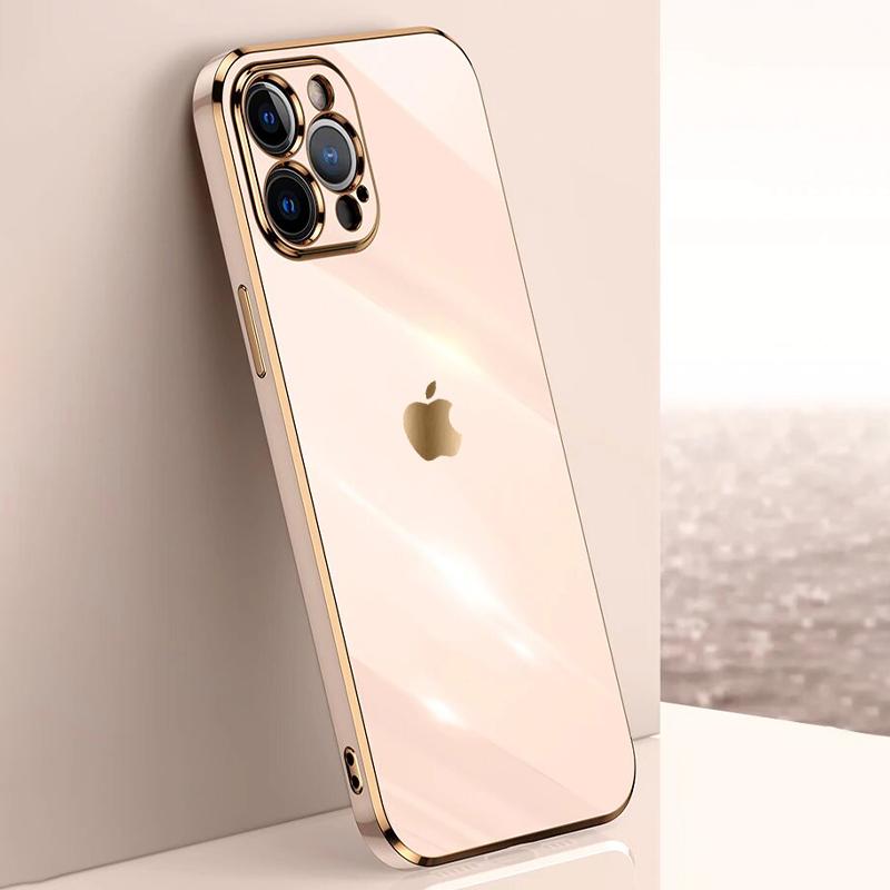Apple iPhone 13 Pro Max Soft Plating Camera Protection Case - view 2