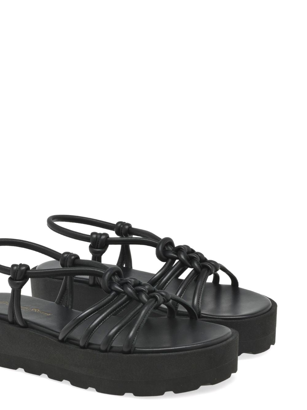Gianvito Rossi Hebe leather platform sandals - view 2