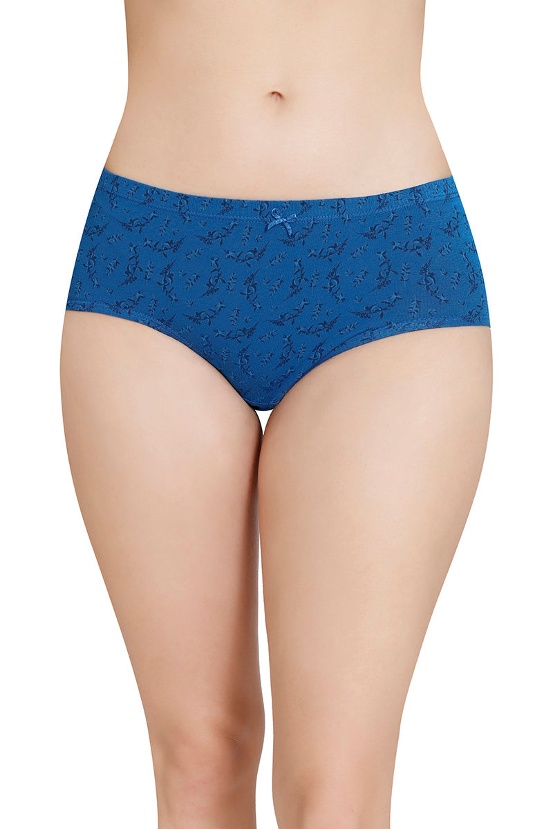 Amante Inner Elastic Printed Mid Rise Hipster Panty (Pack of 3) - view 3