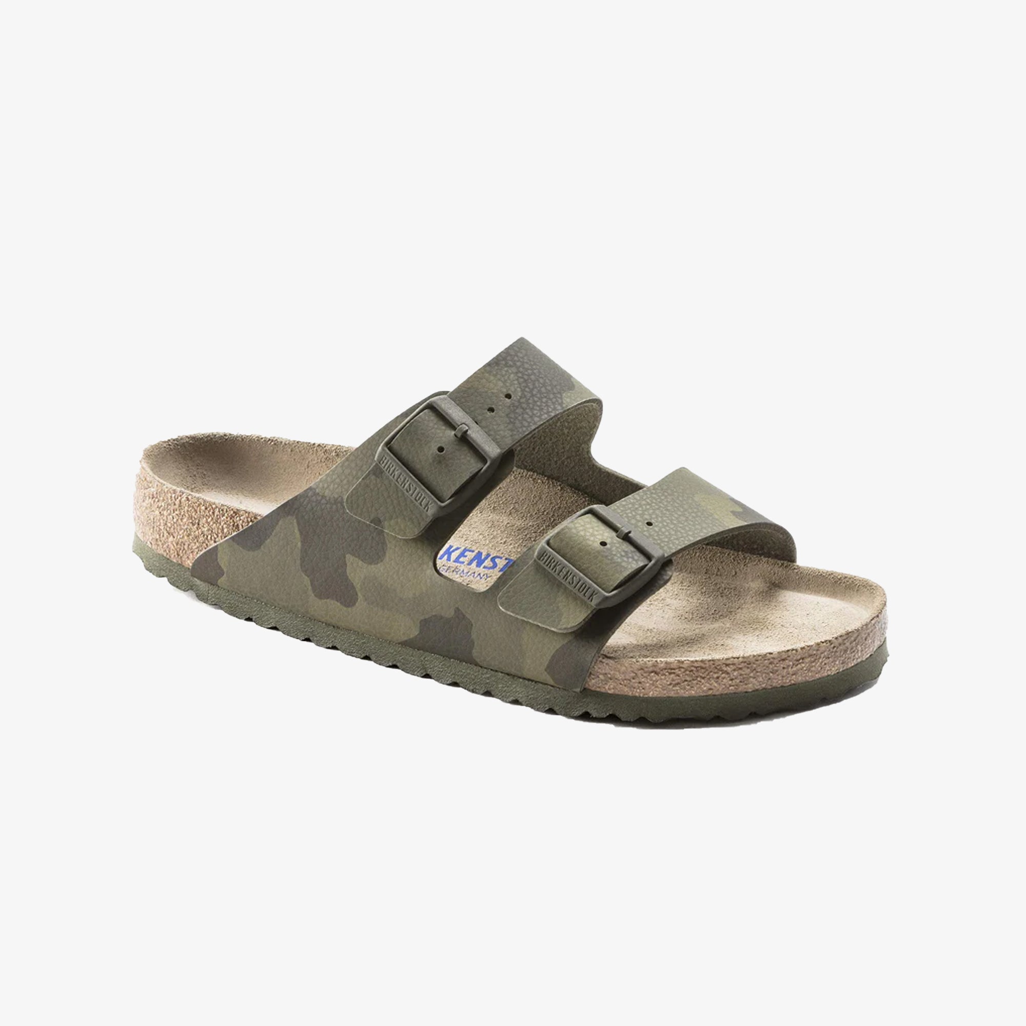 Birkenstock | ARIZONA SOFT FOOTBED { GREEN/DESERT SOIL CAMO - view 2