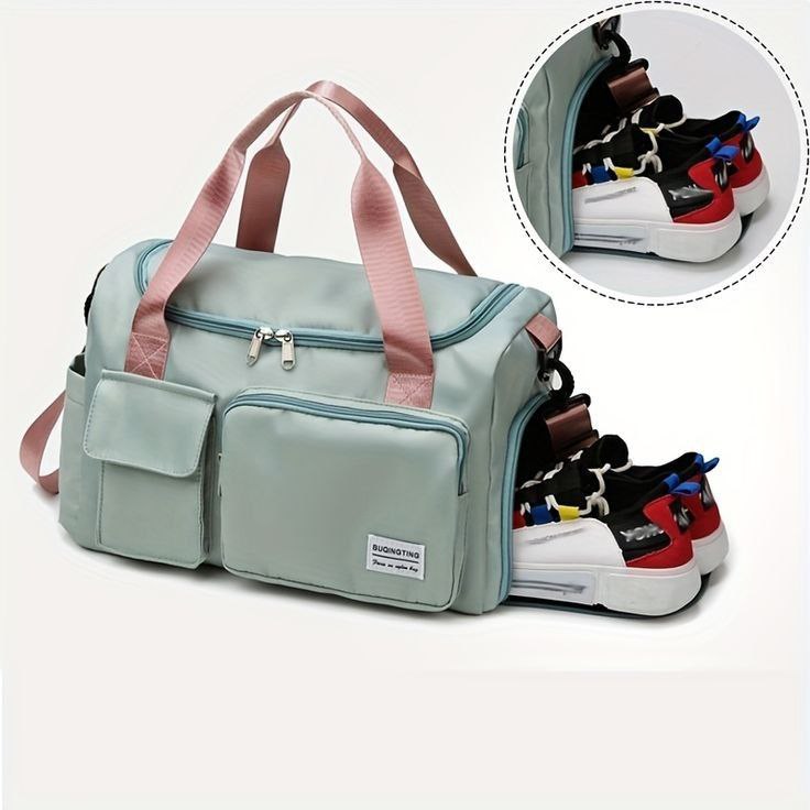 Duffel bag shoe – 702f46 Large Capacity Travel Duffel Bag???? + Shoe Compartment