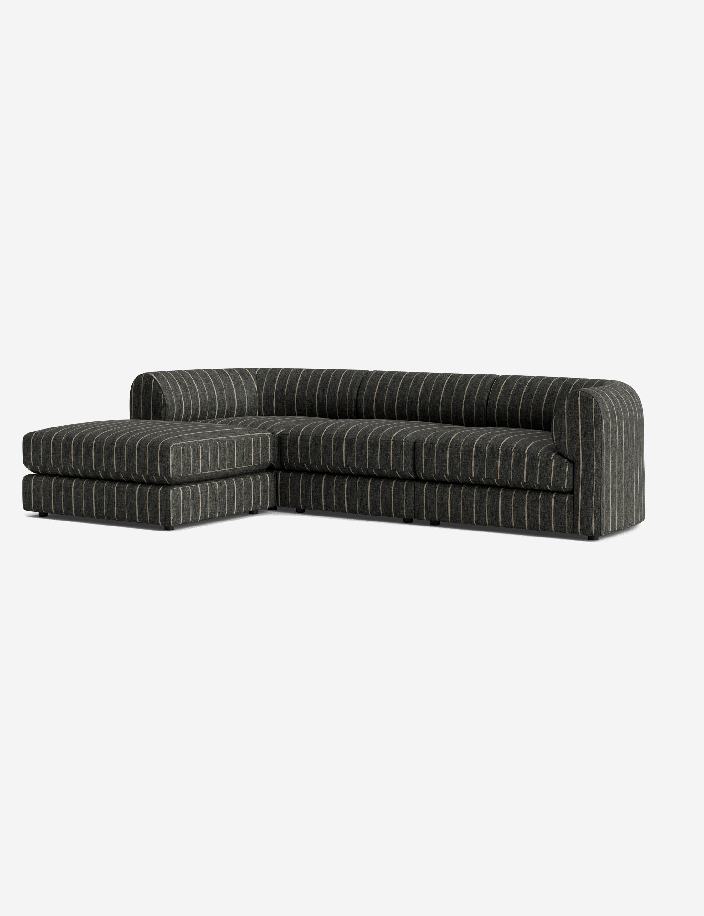 Lulu and Georgia Sergio Modular Sectional Sofa With Ottoman - view 179