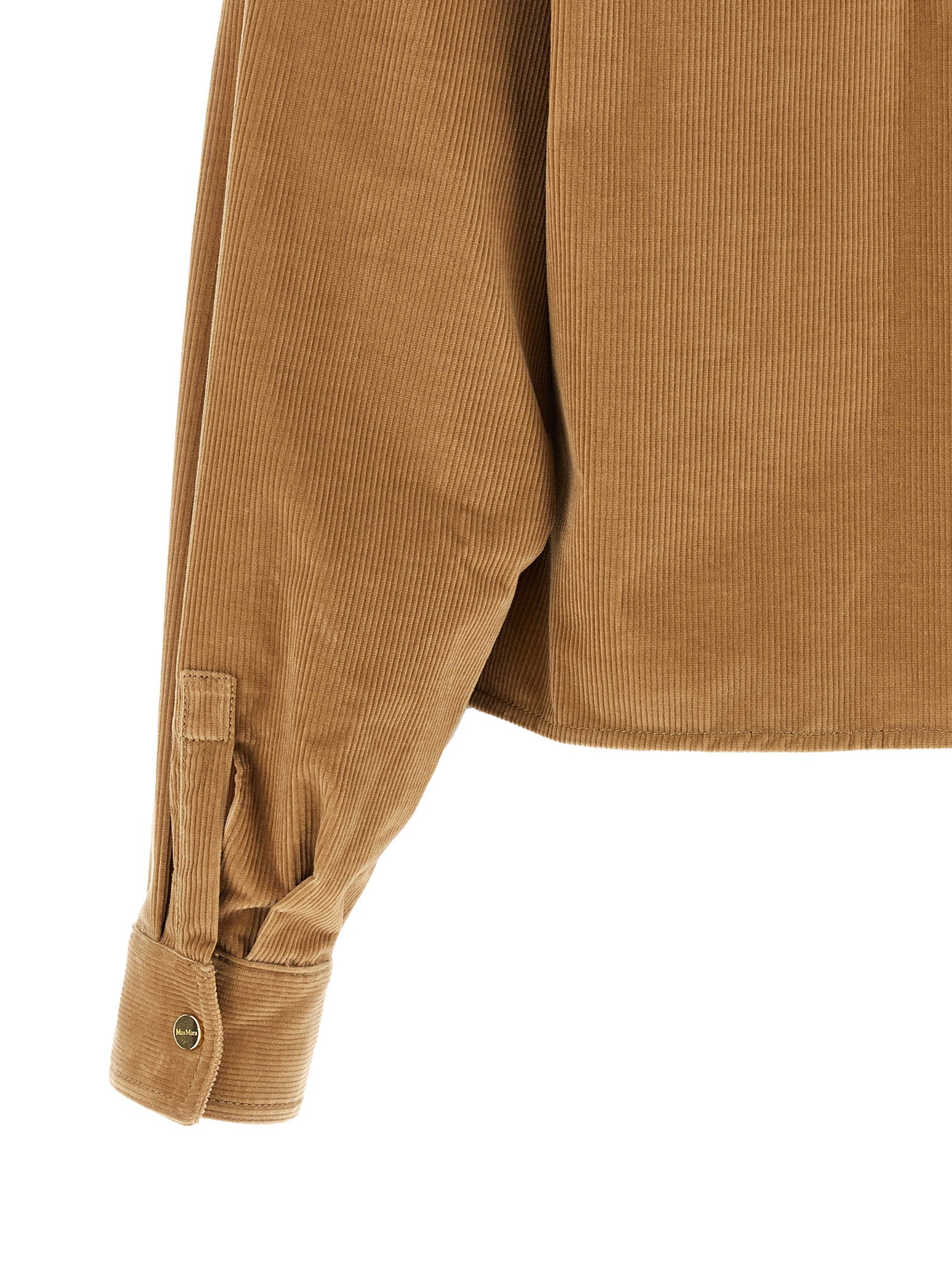 Max Mara Studio Mstrivolo Overshirt – 98% cotton, 2% elastane - view 4