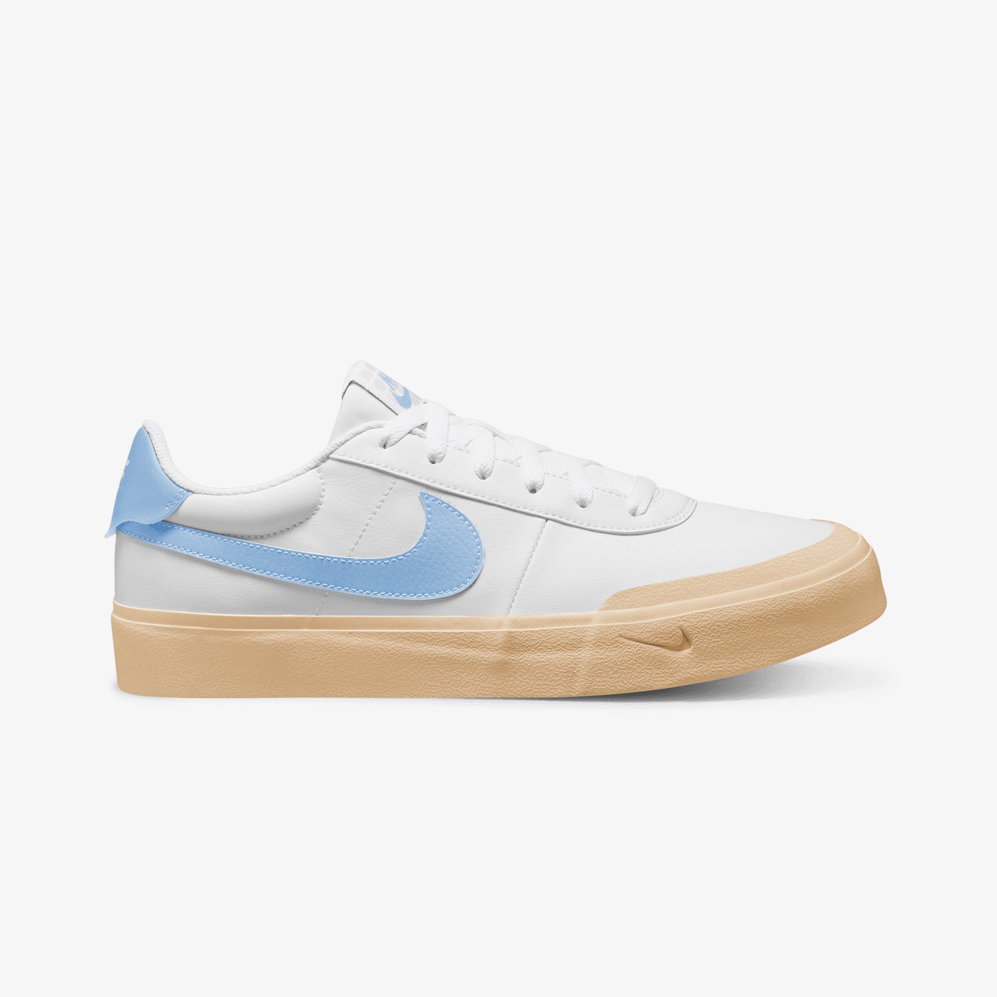 Court shot white – Nike | COURT SHOT { WHITE/PSYCHIC BLUE-GUM YELLOW