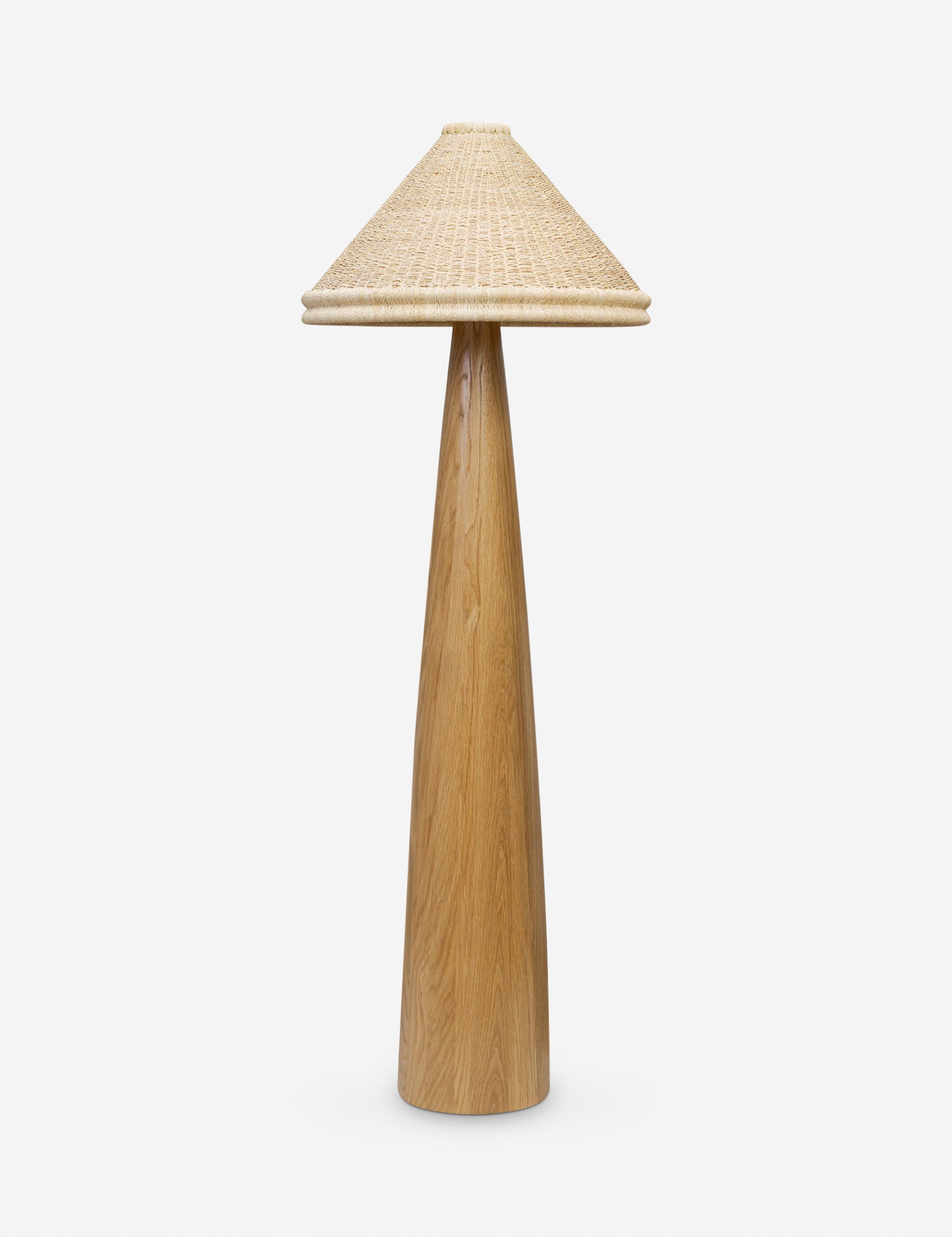Lulu and Georgia Bassett Floor Lamp – Natural