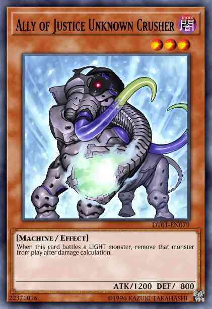 Yu-Gi-Oh! Ally of Justice Unknown Crusher - STBL-EN094 - Common - 1st Edition