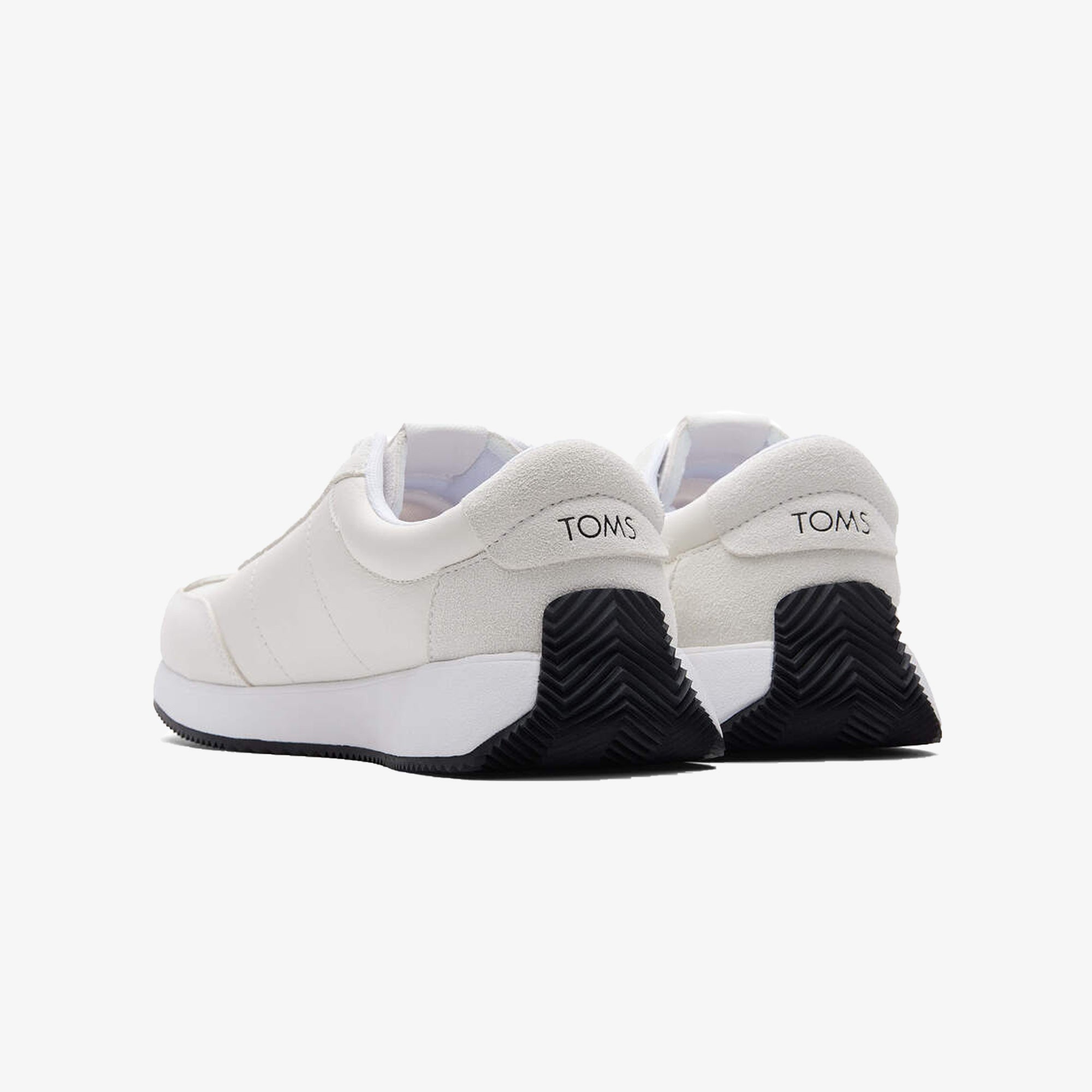 Toms | WYNDON WHITE JOGGER { WHITE - view 2