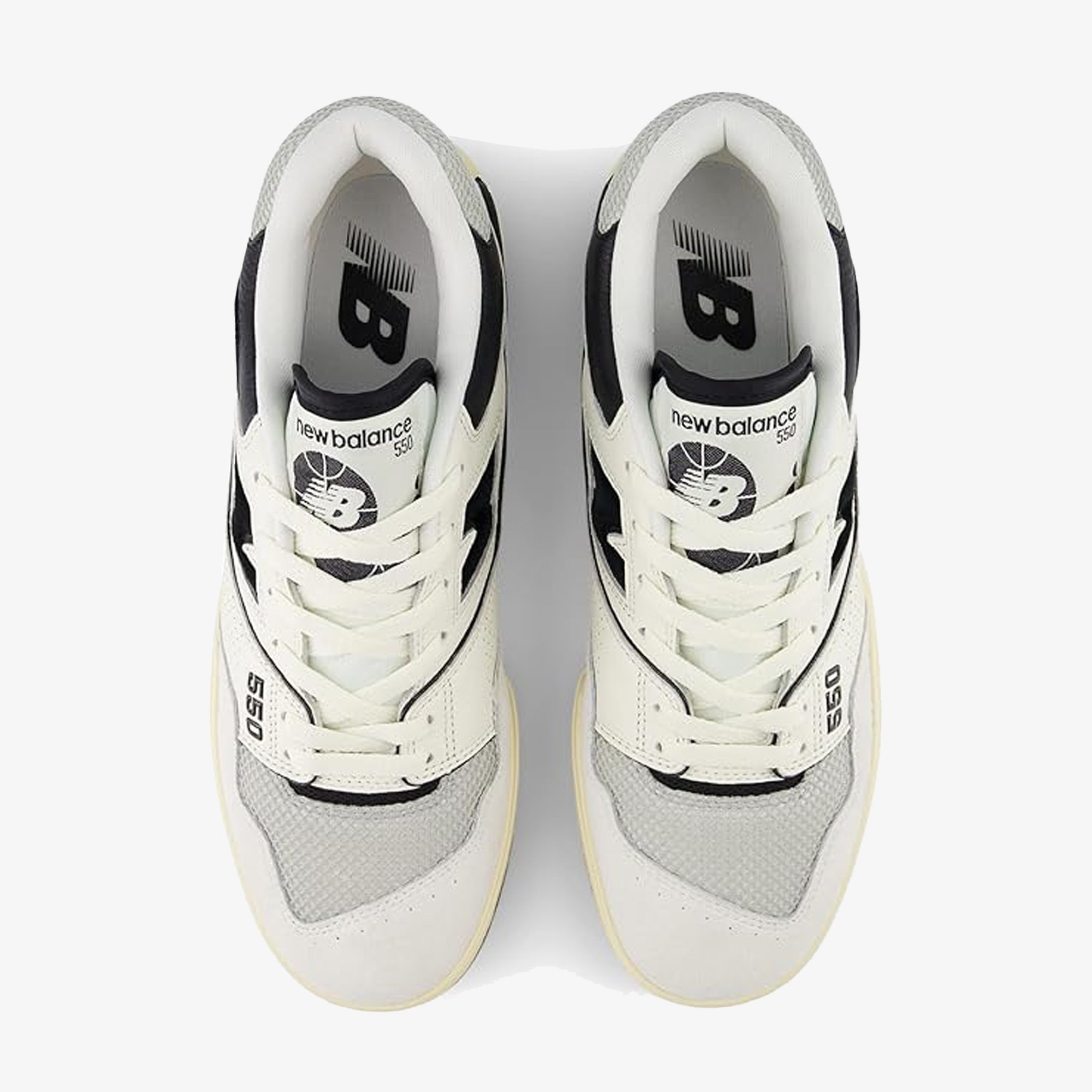 New Balance | BB550 { WHITE/GREY - view 2