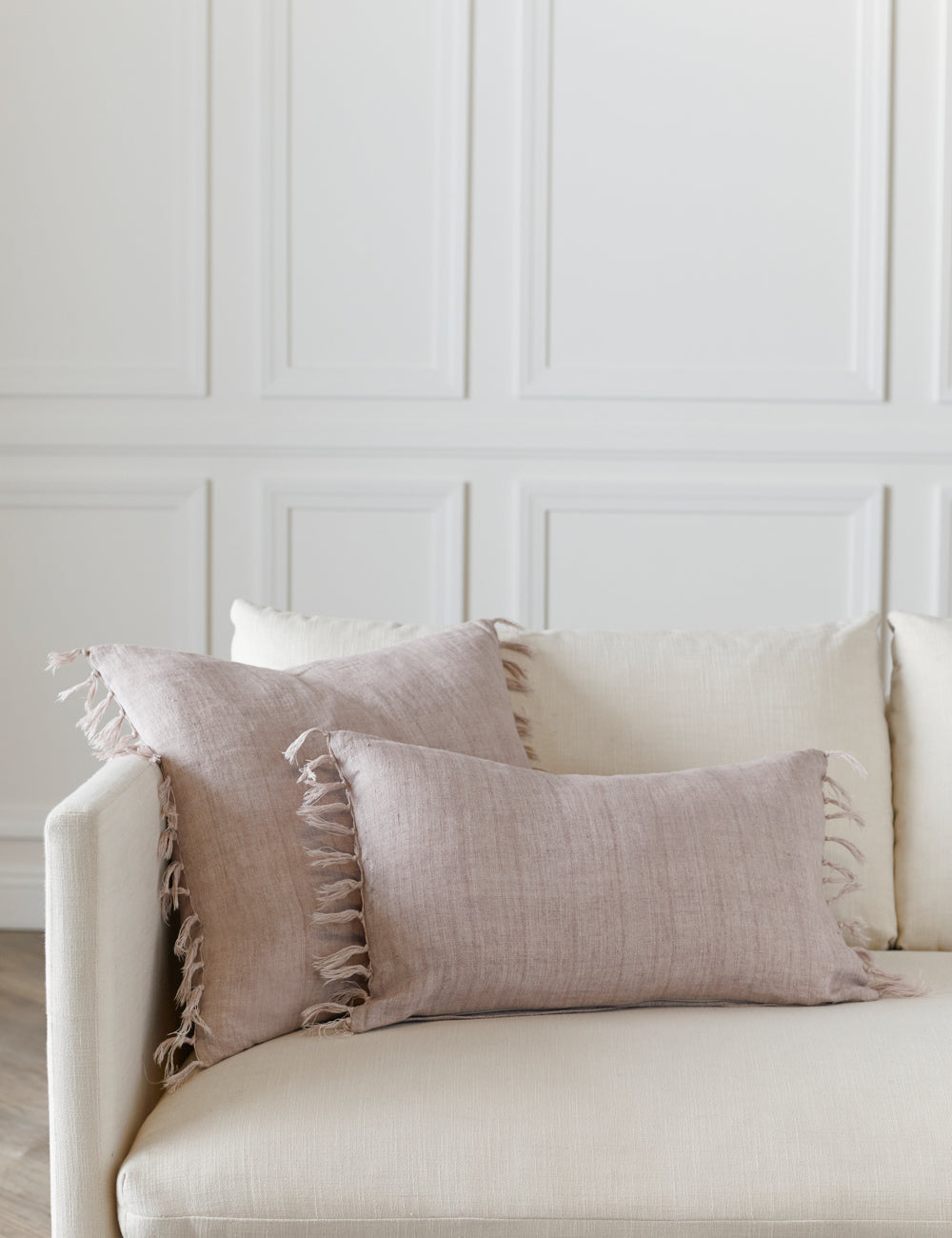 Lulu and Georgia Roy Linen Pillow - view 2