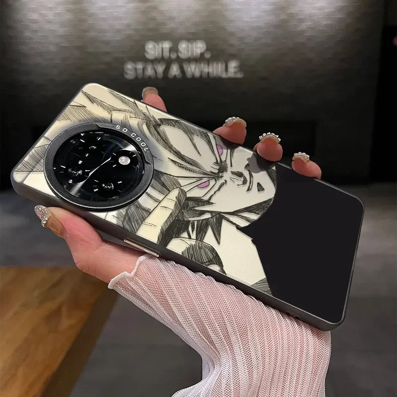 Million Cases Laser Cartoon Super Saiyan Design Case - OnePlus