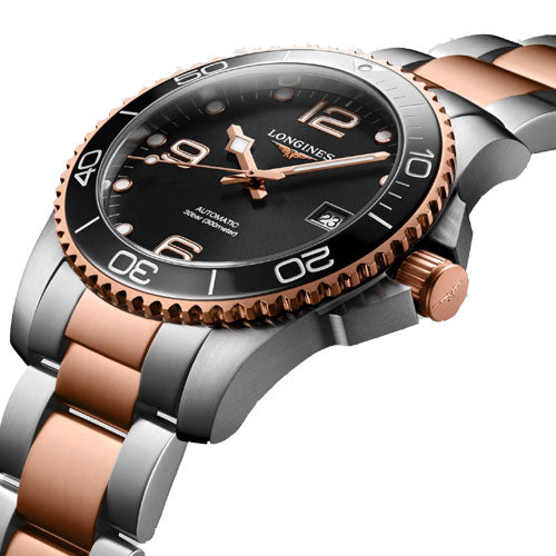 Longines Hydroconquest Sunray Black Dial Men 41mm - view 2