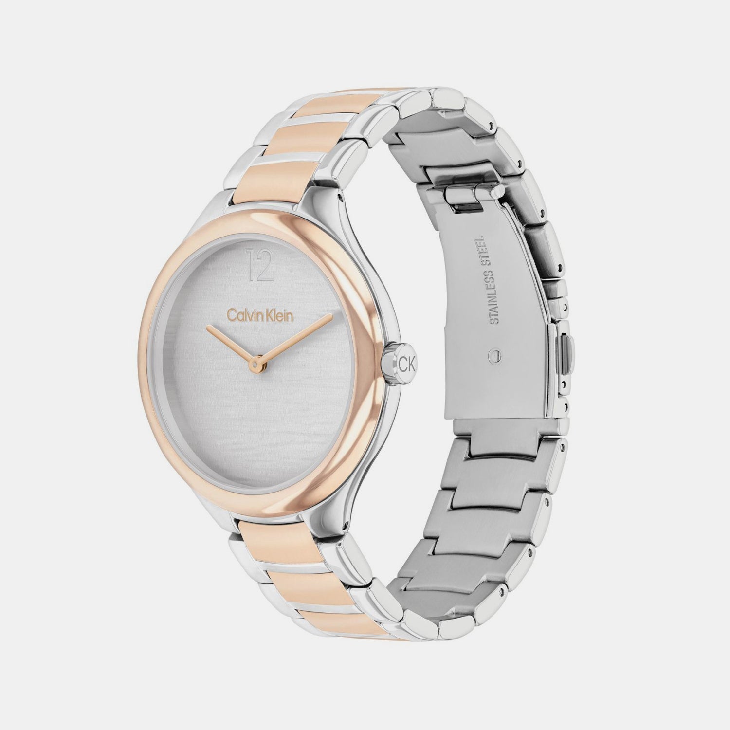Calvin Klein Delight Women Quartz Silver Dial Analog Stainless Steel Watch 25100049 - view 2