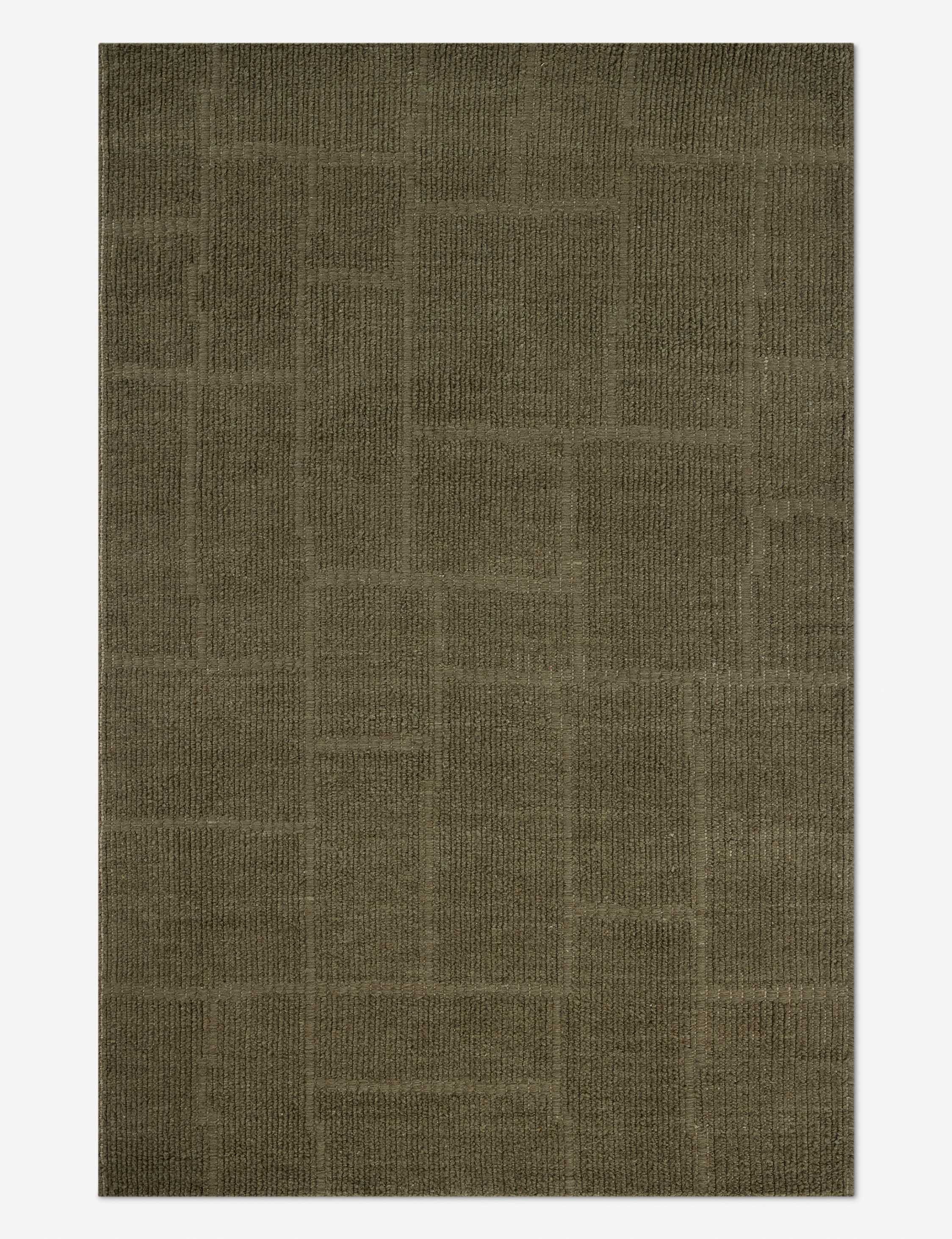 Lulu and Georgia Greenwich Hand-Loomed Wool-Blend Rug by Jeremiah Brent x Loloi - view 3