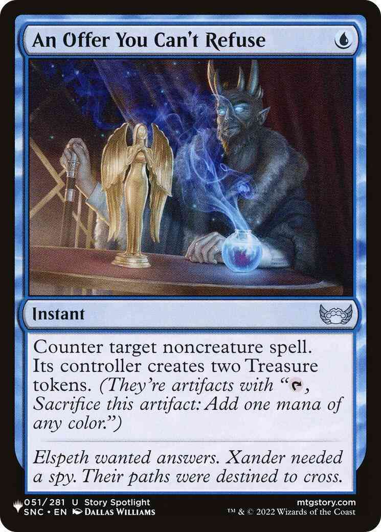 Snc-51 the list – Magic An Offer You Can't Refuse [SNC-51] [The List] [Non-Foil]
