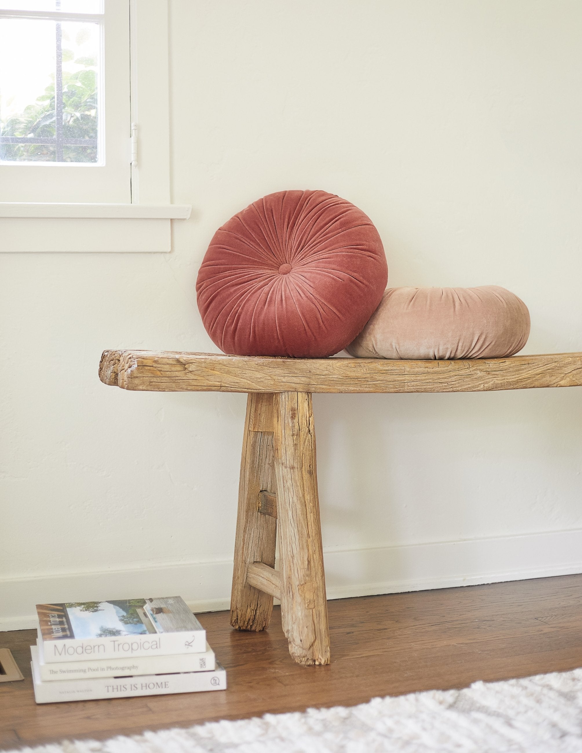 Lulu and Georgia Monroe Velvet Round Pillow - view 40