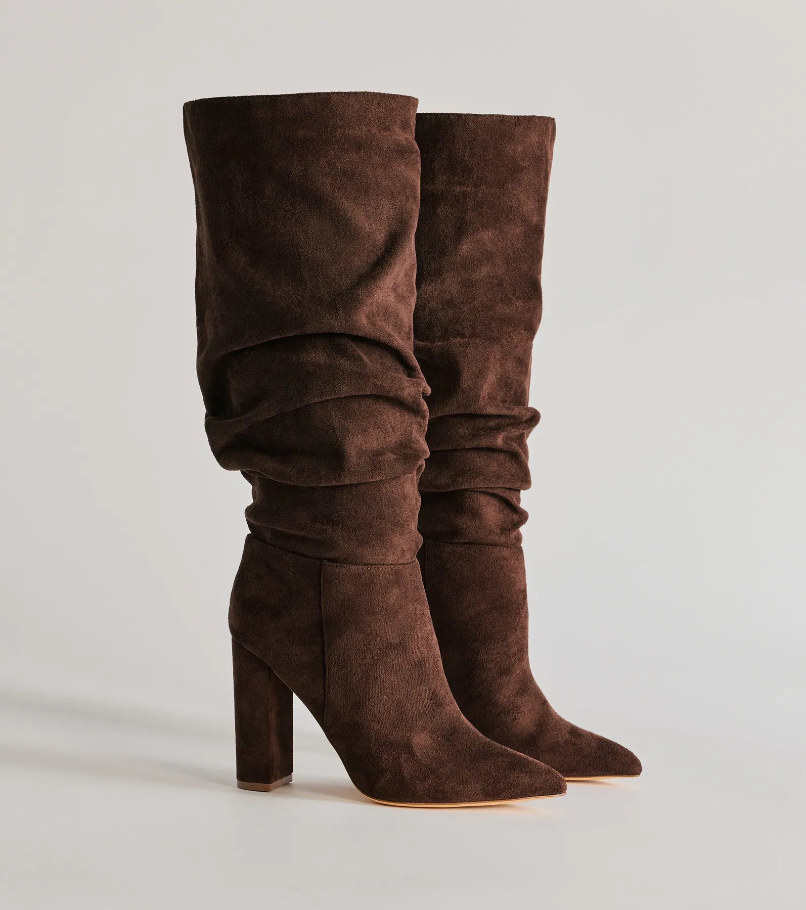 Windsor Runway Ready Under-The-Knee Scrunch Boots