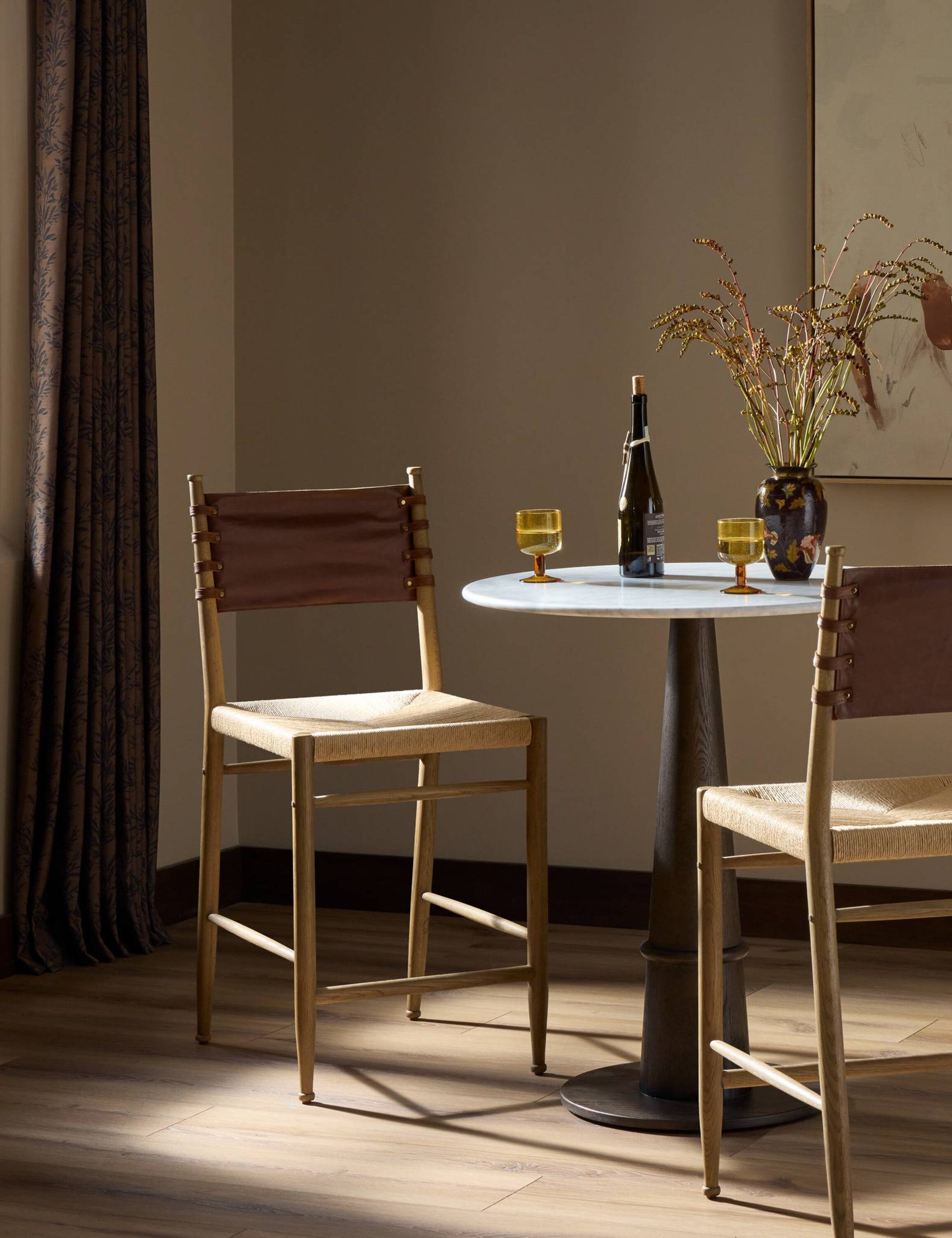 Lulu and Georgia Brielle Counter Stool by Amber Lewis x Four Hands - view 15