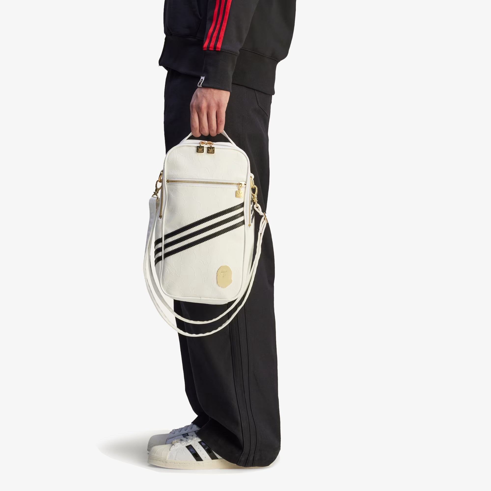 Adidas Originals | Bape Bag { White - view 2