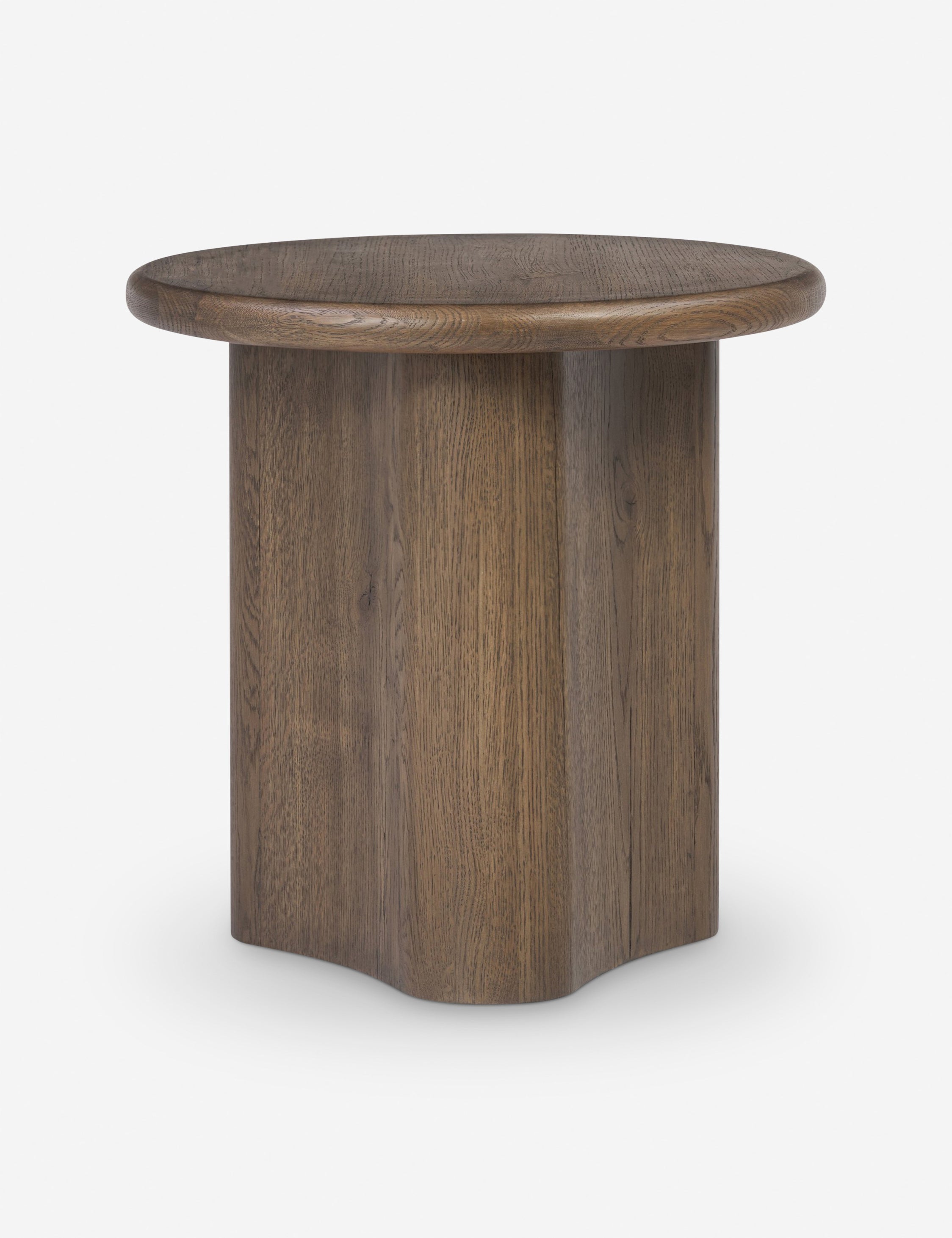Lulu and Georgia Waylie Large Round Side Table by Amber Lewis x Four Hands