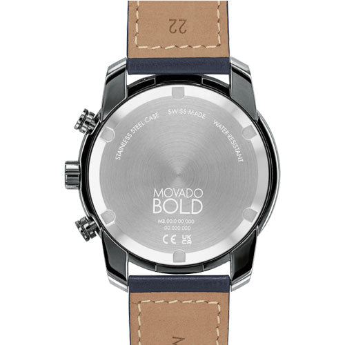Movado Bold Verso Grey Dial Men 44mm - view 3