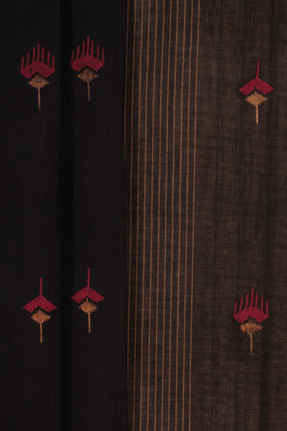 Kalanjali Cotton Jamdani Saree – Women's - view 2
