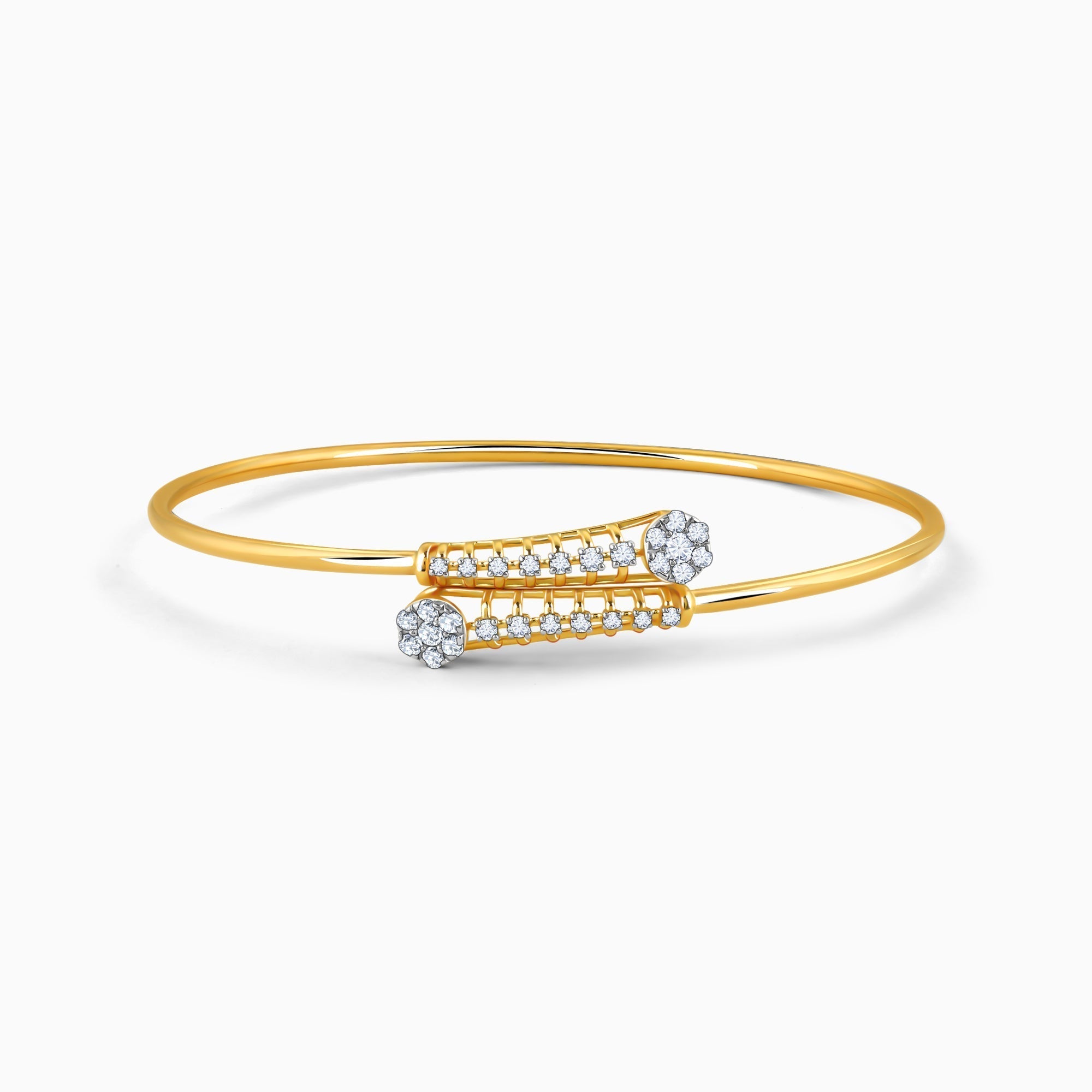 GIVA Jewellery Gold Celeste Diamond Bracelet