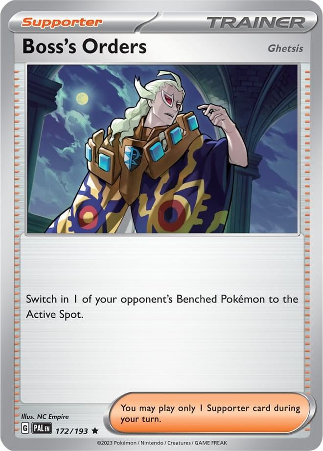 Promo build battle – Pokémon Boss's Orders [Ghetsis] - 172/193 - Promo [Build & Battle Box] [sv02msp-172] [Non-Holo]