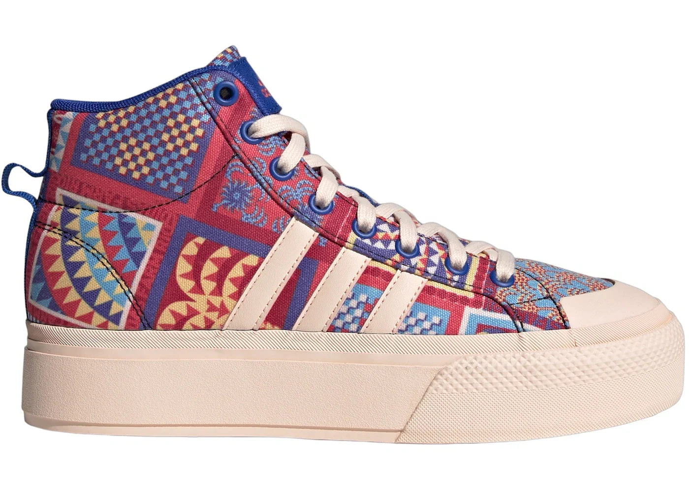 adidas Bravada 2.0 Platform Mid Bliss Orange Bold Blue (Women's) - view 2