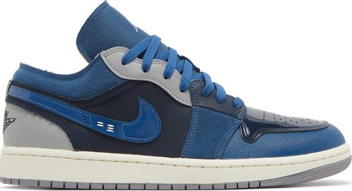 Nike Jordan 1 Low Se Craft Obsidian French Blue Ashen Slate White - view 2