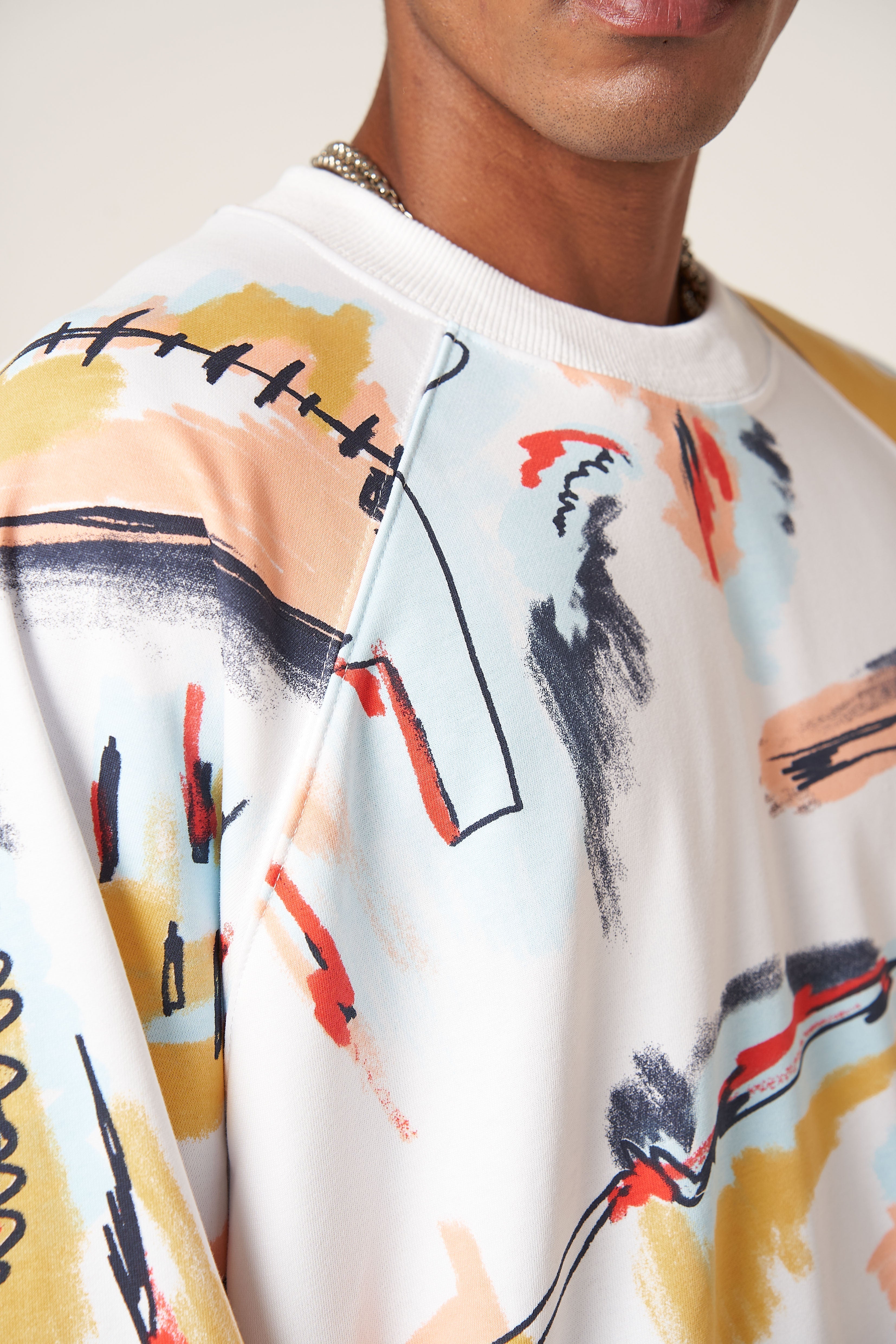 NEKO Retroma Sweatshirt - White - view 2