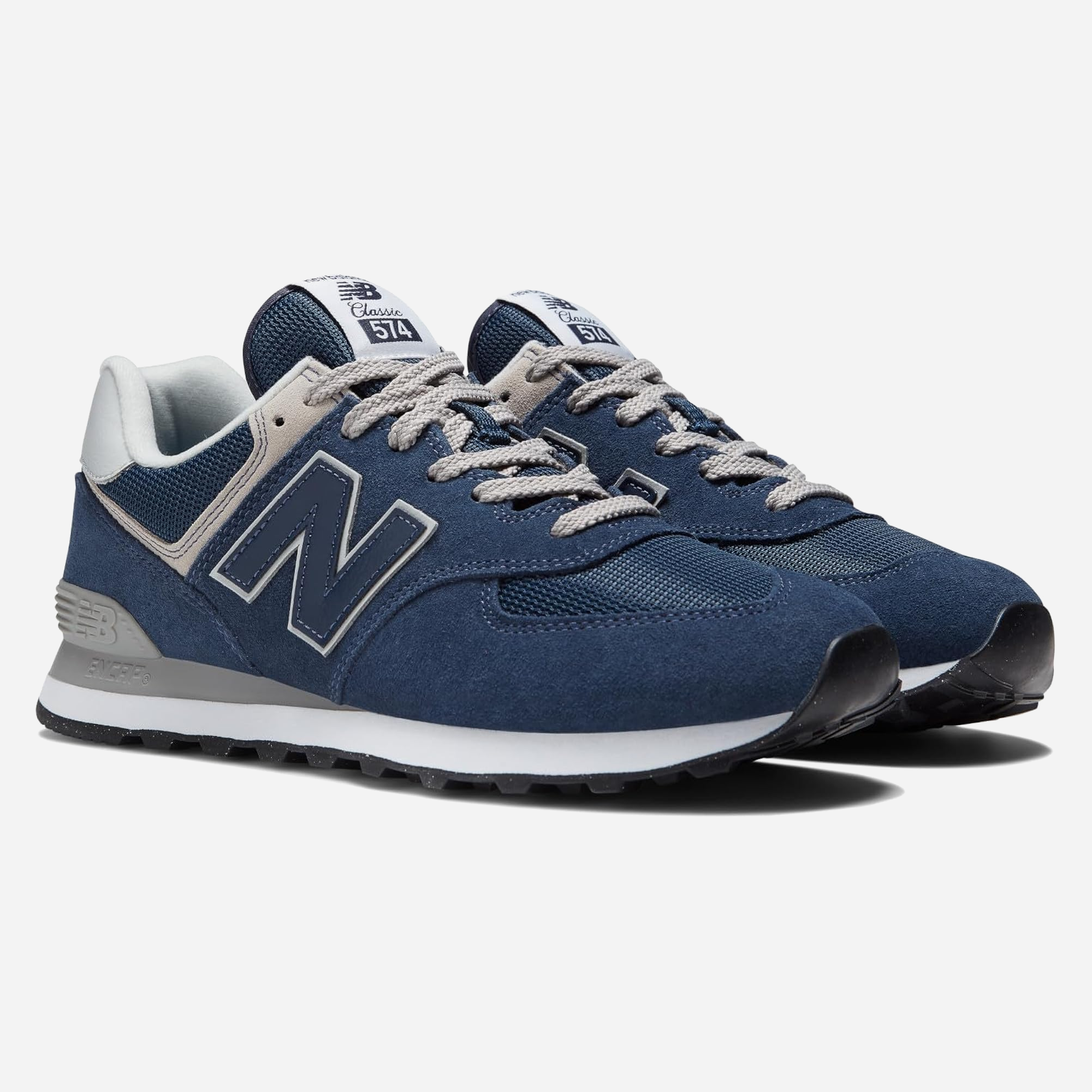New Balance Men's 574 Encap Navy Sneakers - view 2
