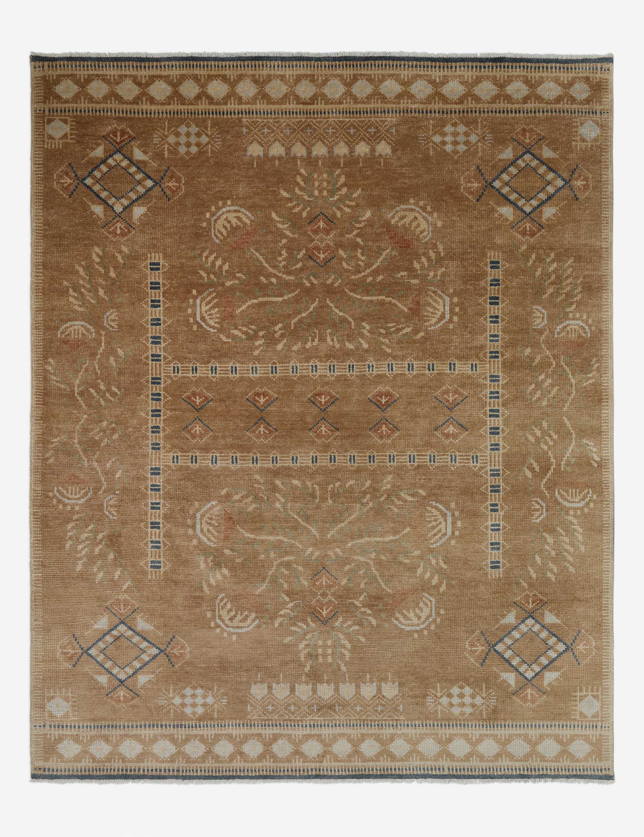 Lulu and Georgia Theda Hand-Knotted Wool Rug